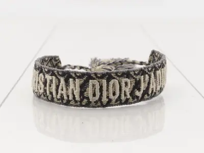 J'Adior friendship bracelet, navy, cotton