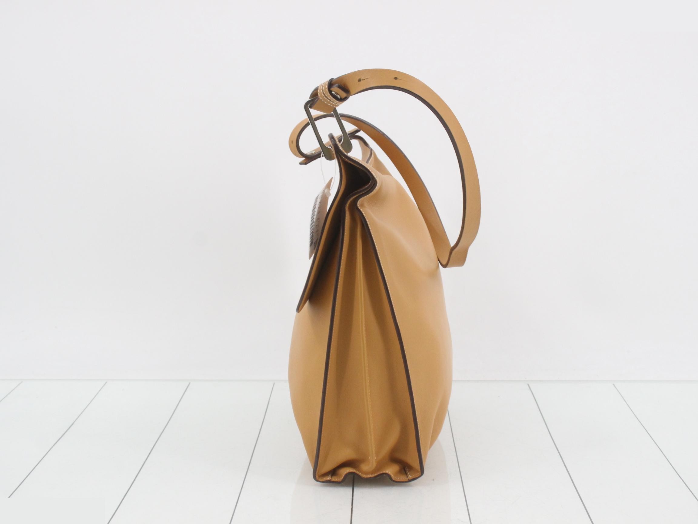 leather one-shoulder bag — view 3