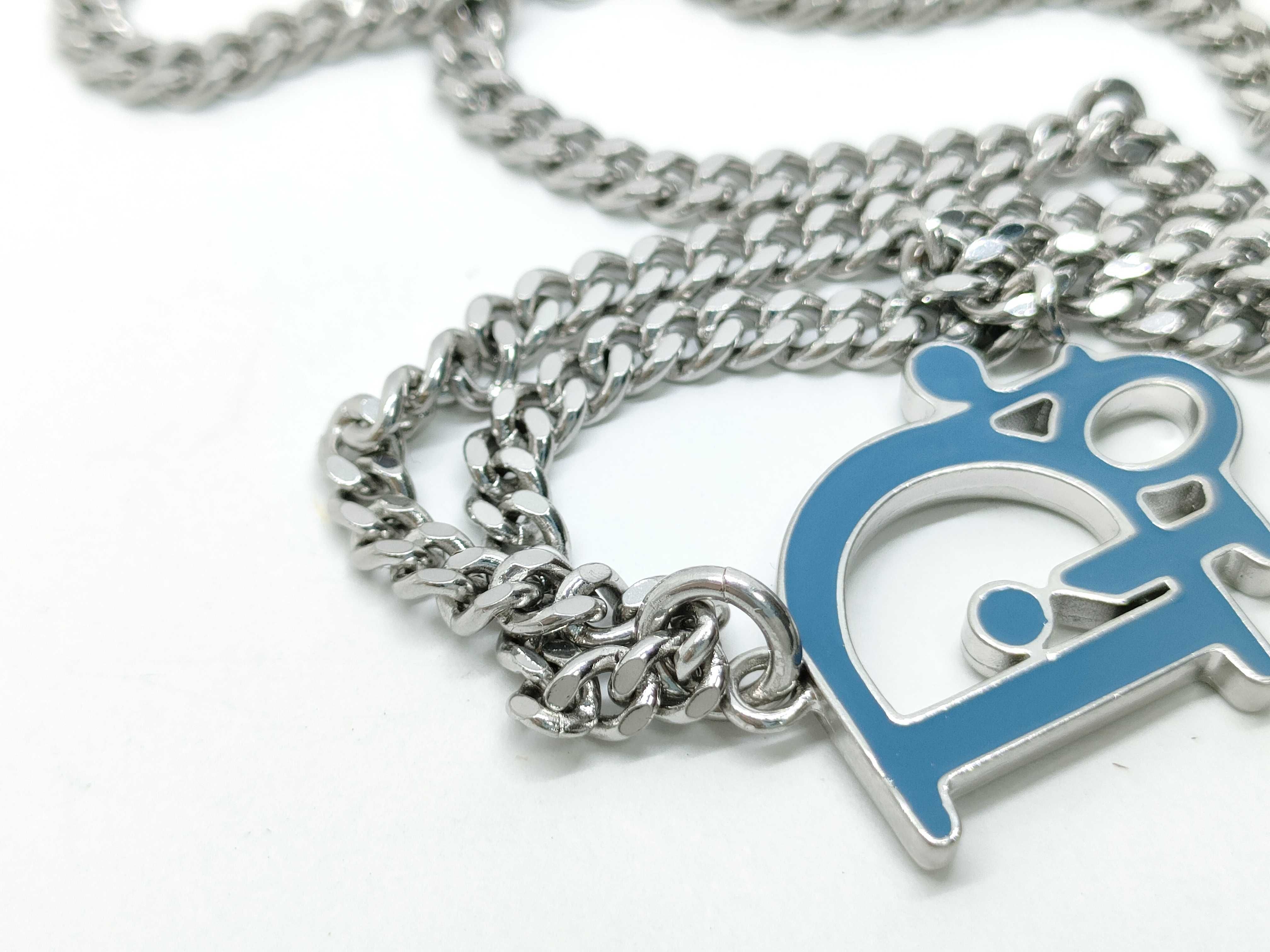 Oblique Logo Necklace, 18.6g — view 10