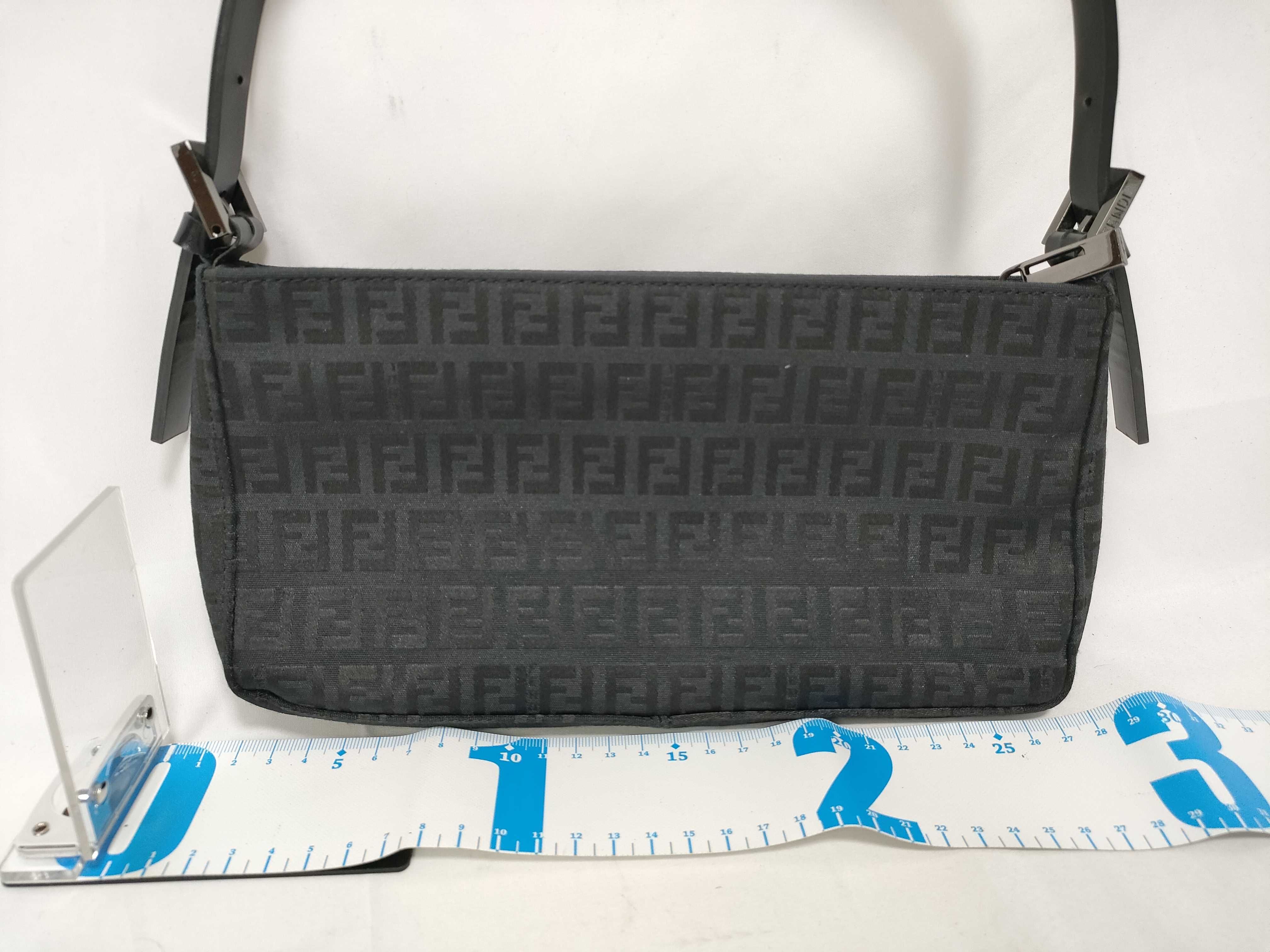 Zucca Canvas x Leather Shoulder Bag — view 2
