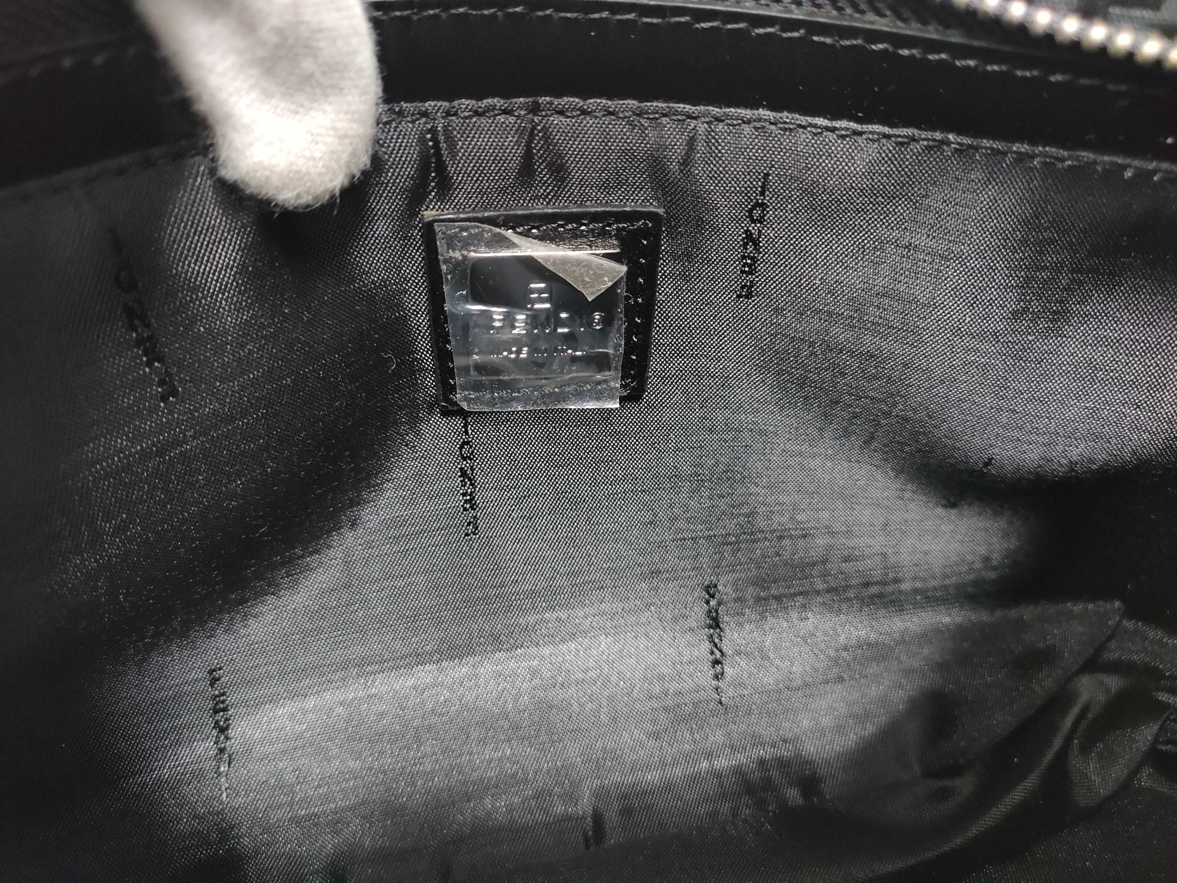 Zucca Canvas x Leather Shoulder Bag — view 14