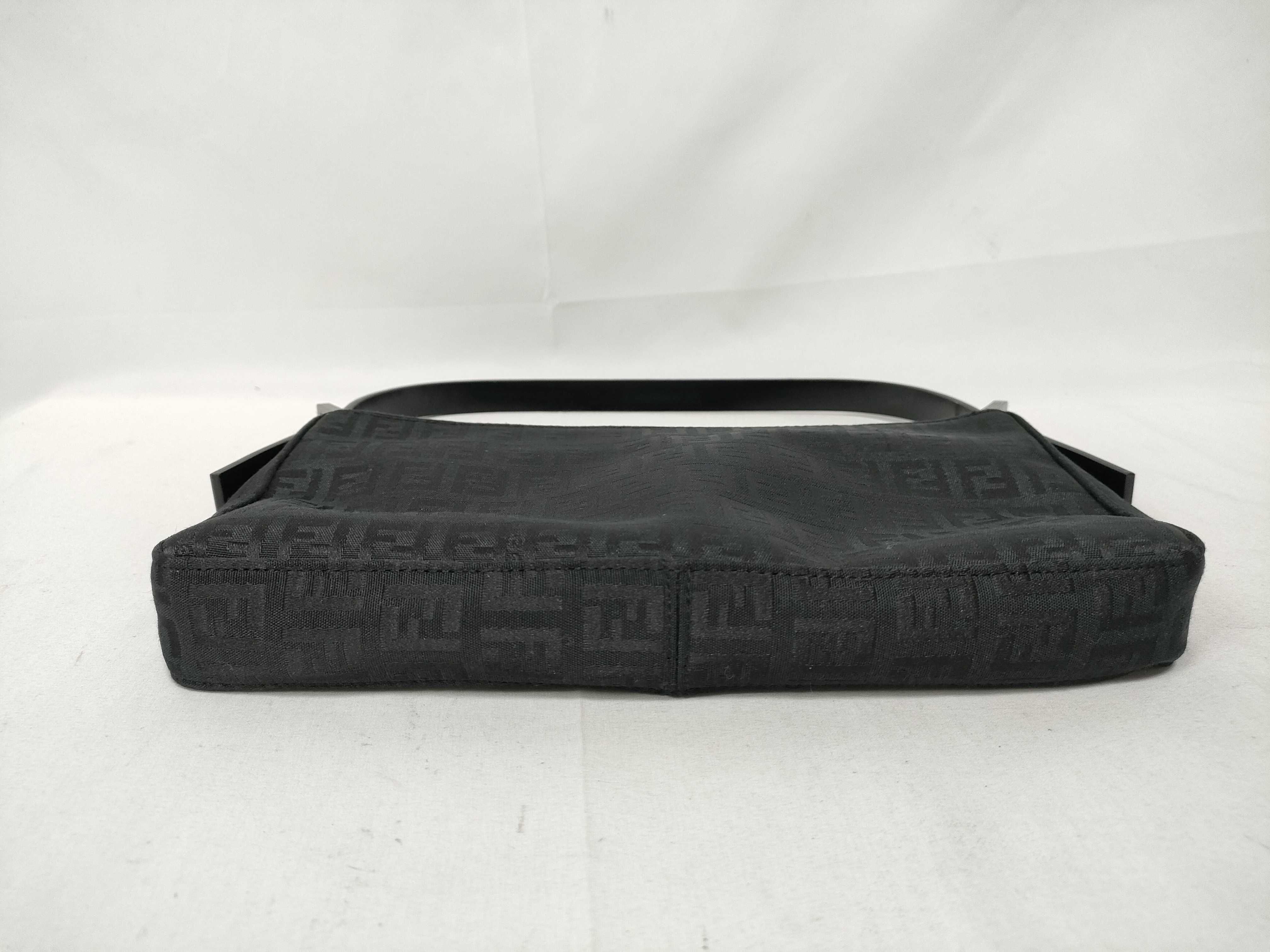 Zucca Canvas x Leather Shoulder Bag — view 3