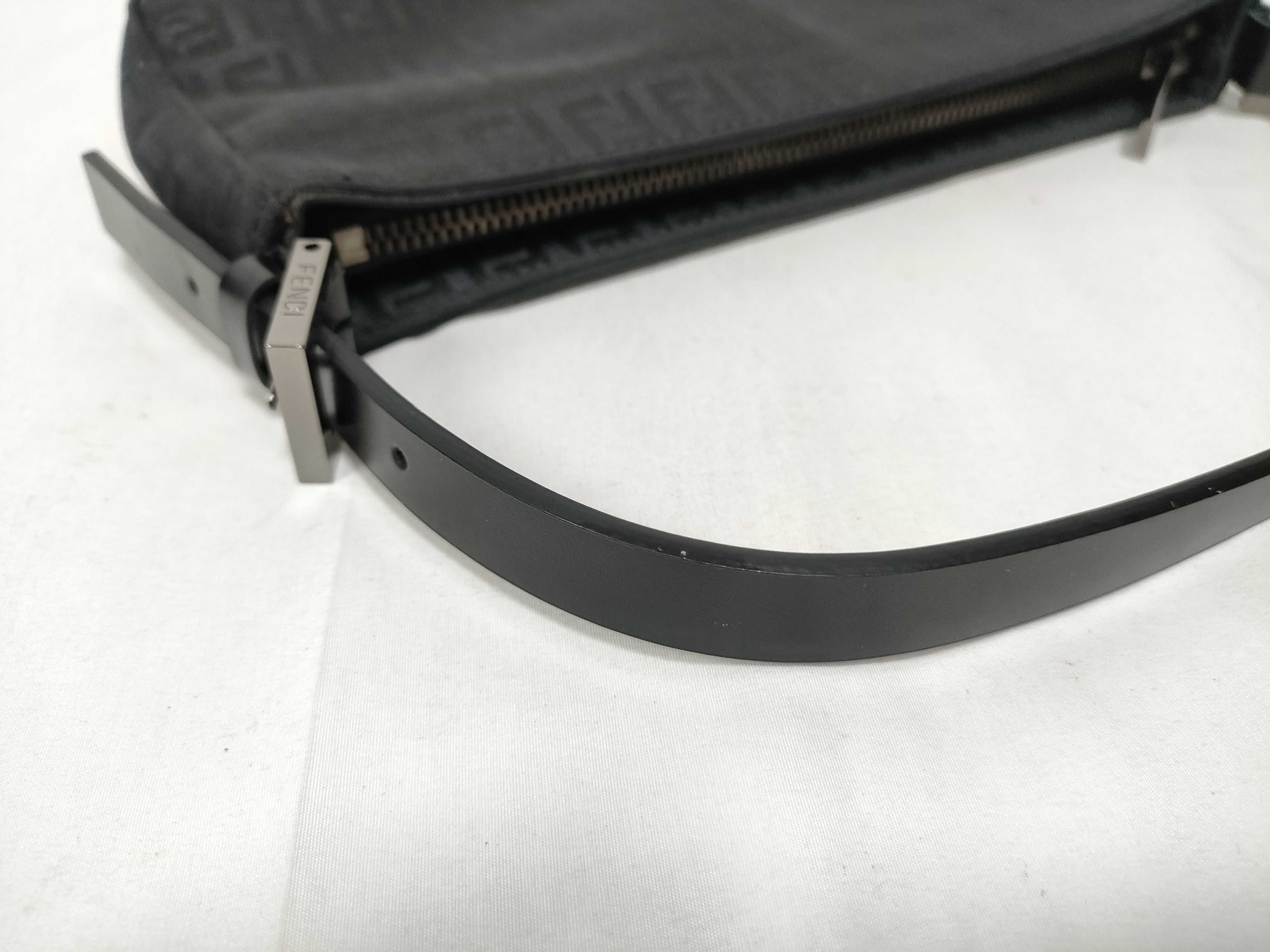 Zucca Canvas x Leather Shoulder Bag — view 8