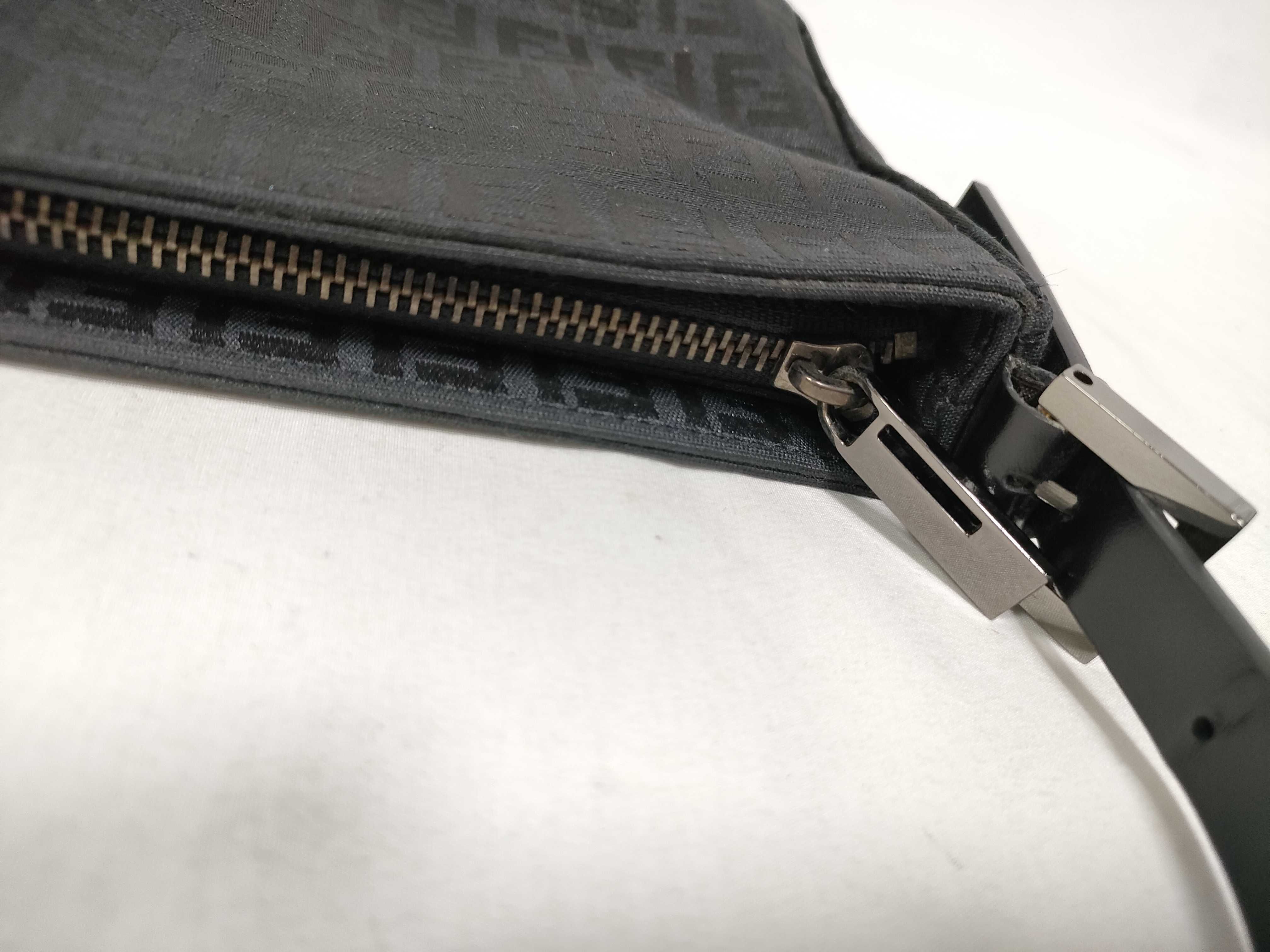 Zucca Canvas x Leather Shoulder Bag — view 10