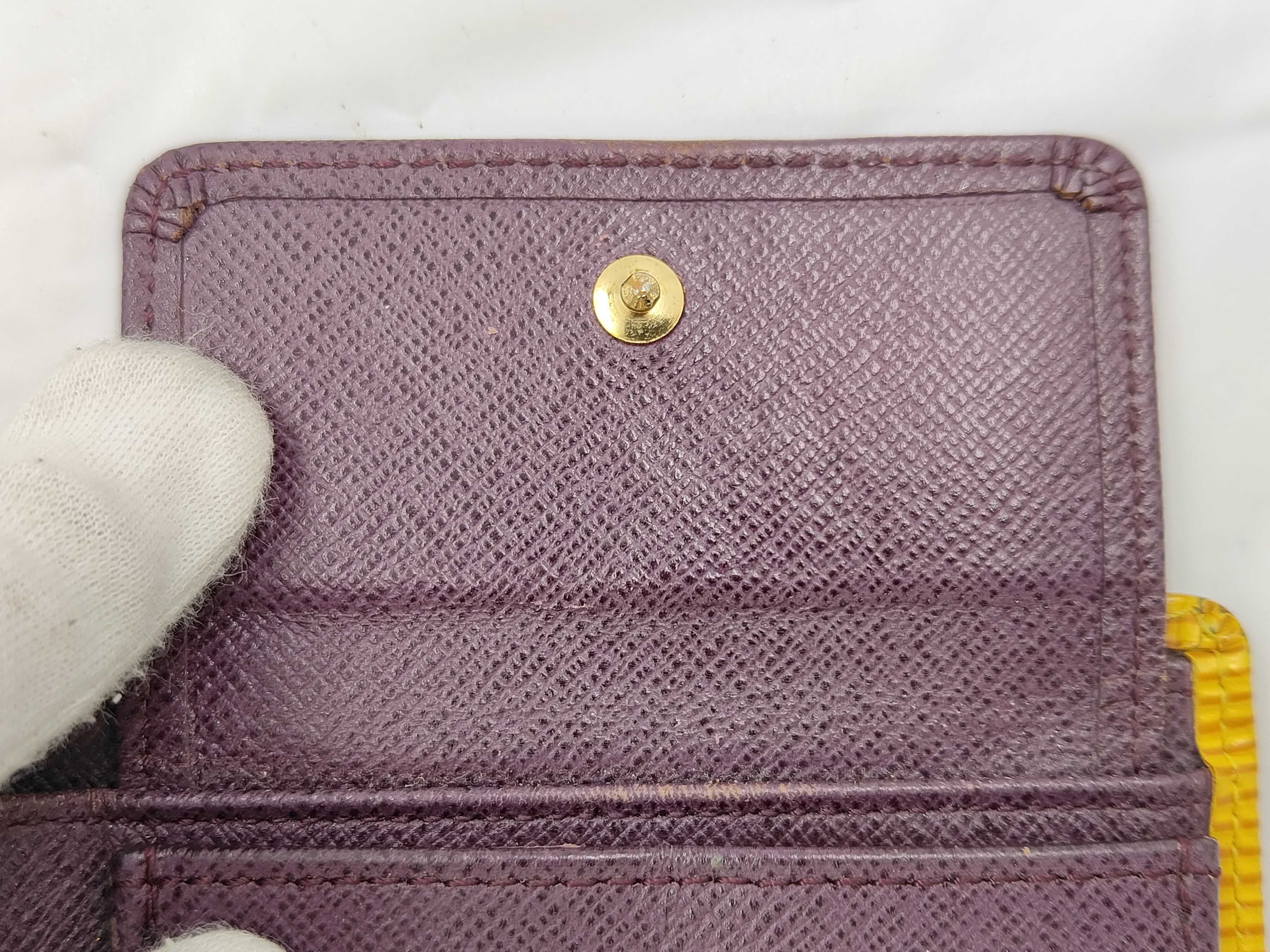 Bi-fold Wallet Portefeuille Cartes Crédit Monnaie M63549 Wallet — view 6