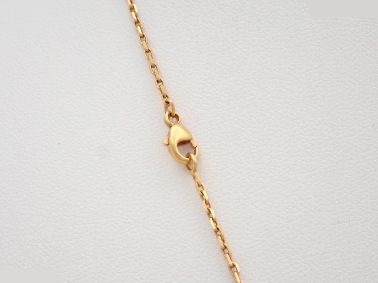 Necklace, O'Kelly, gold and white, chain approximately 48cm — view 2