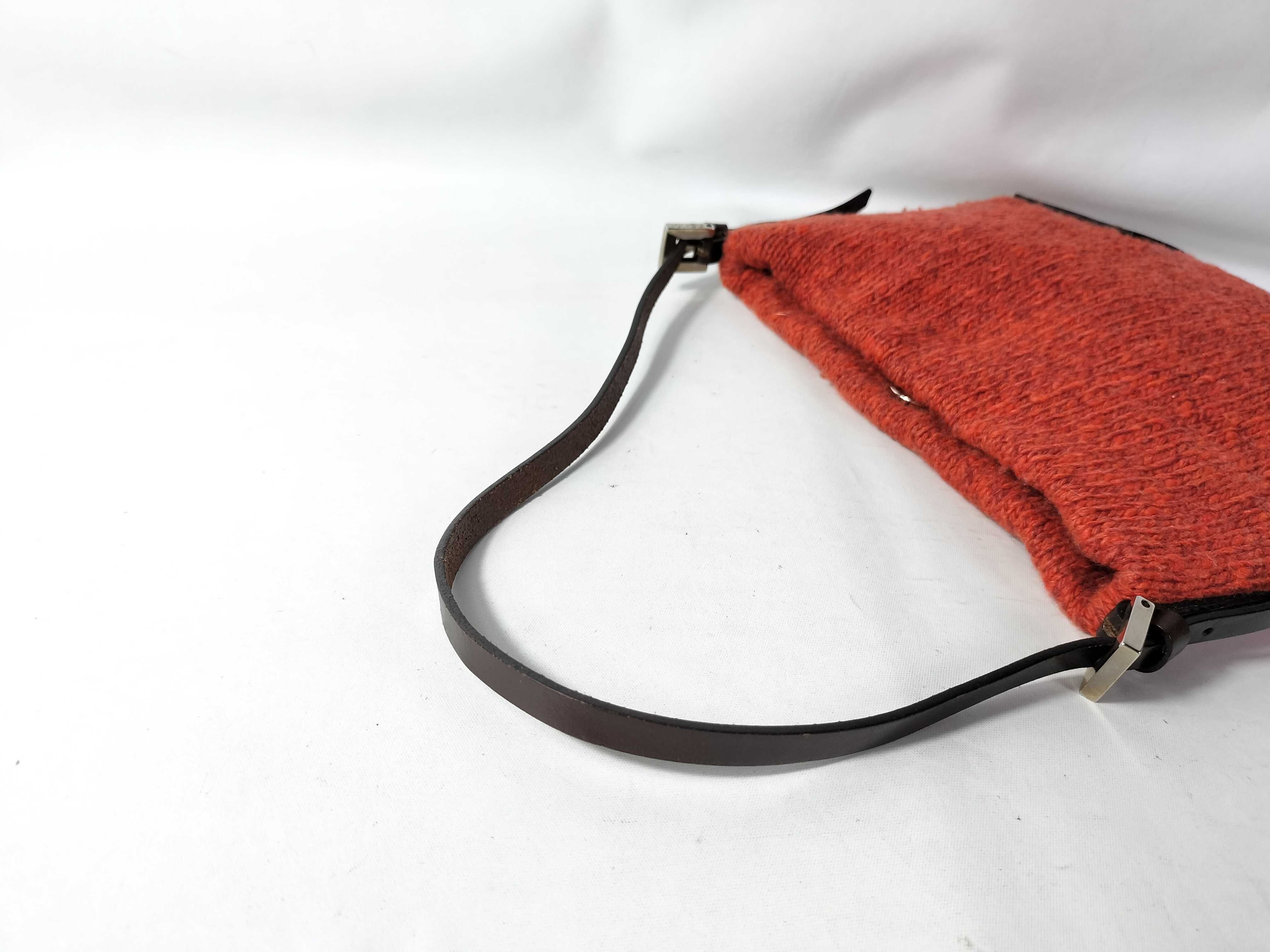 handbag, one-shoulder, wool shoulder bag — view 3