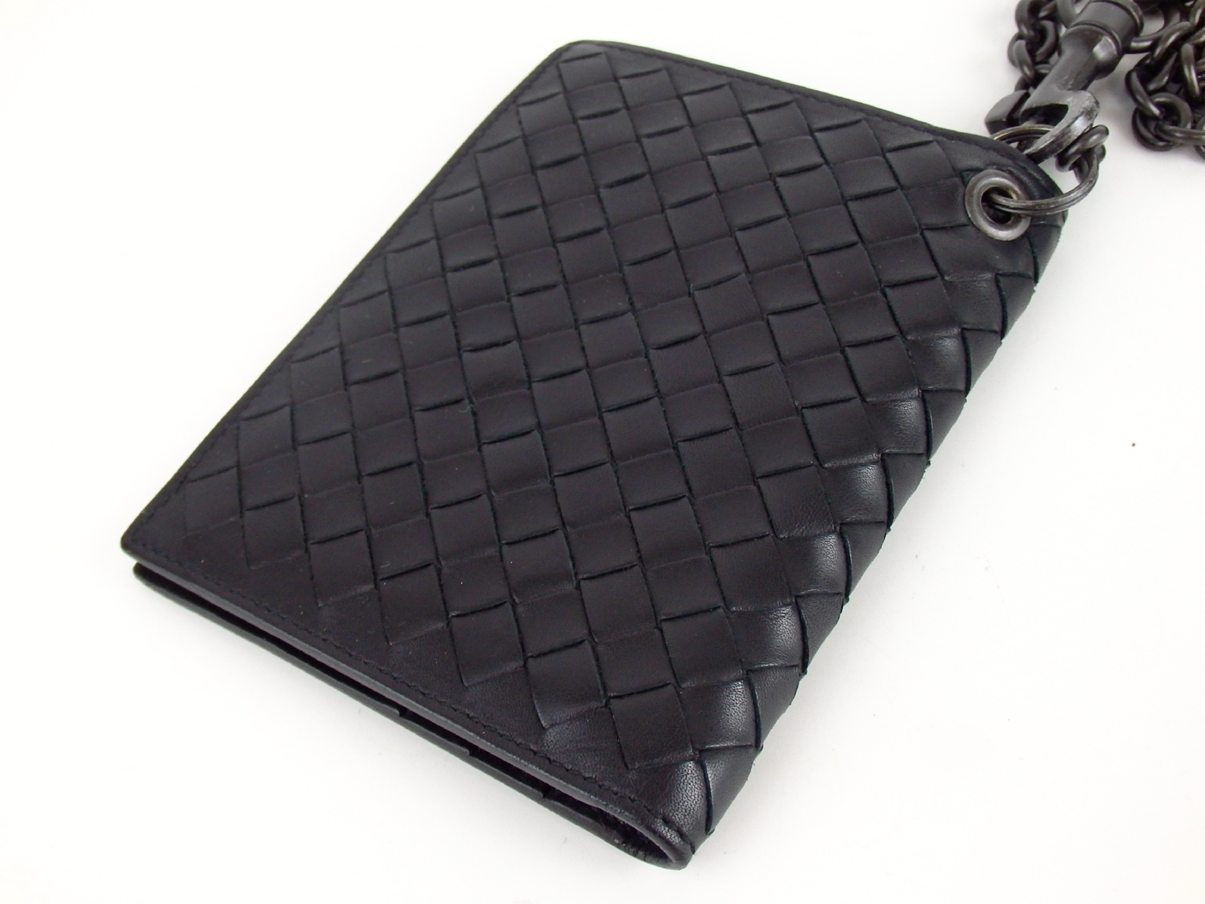 Intrecciato Chain Wallet Billfold — view 2