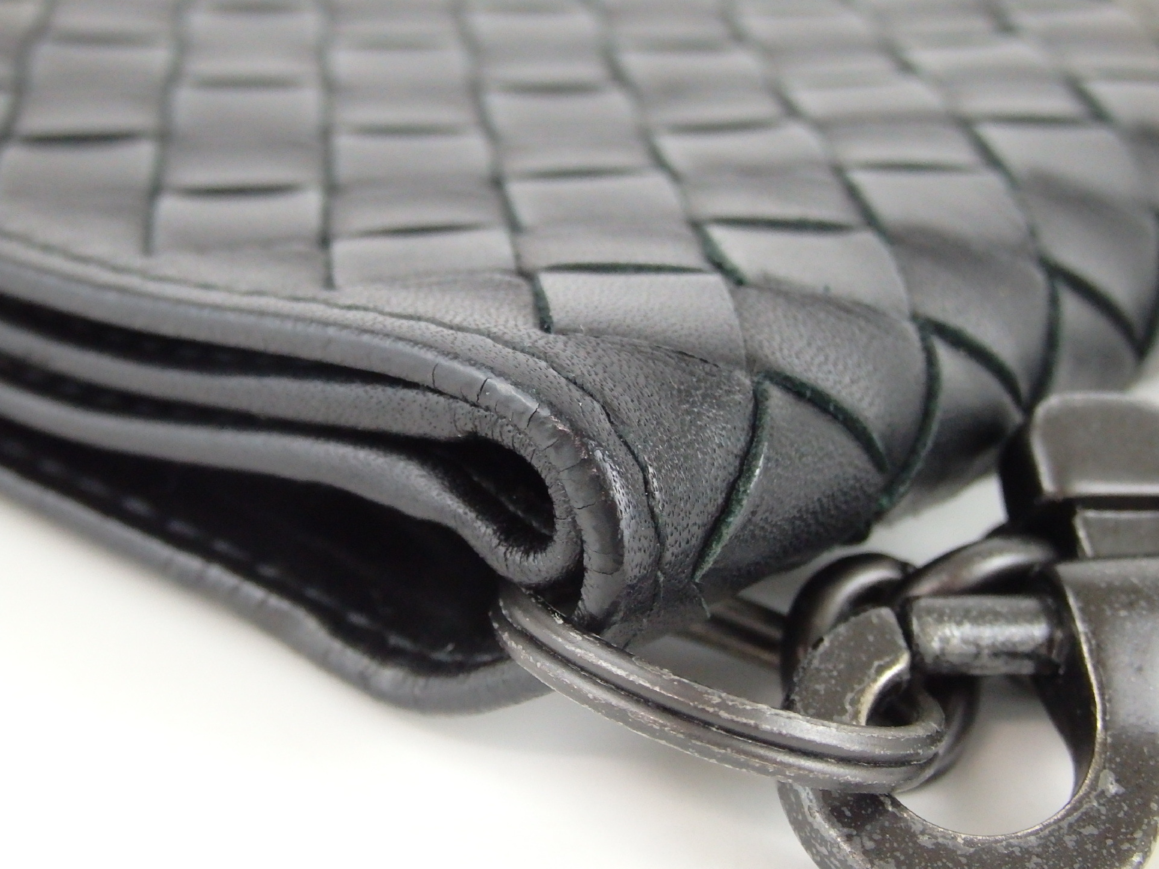 Intrecciato Chain Wallet Billfold — view 6