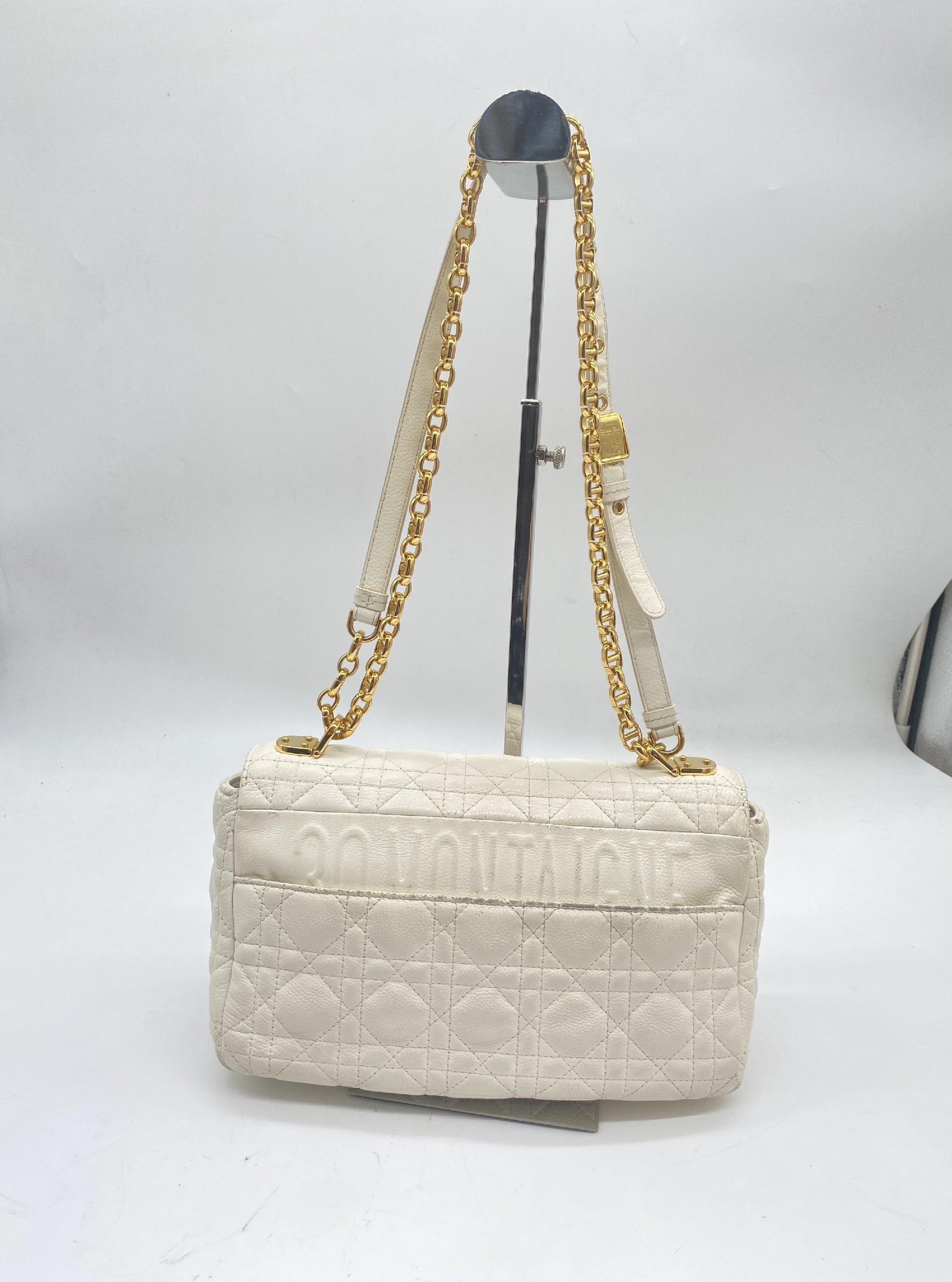 Calo Medium Cannage Shoulder Bag — view 2