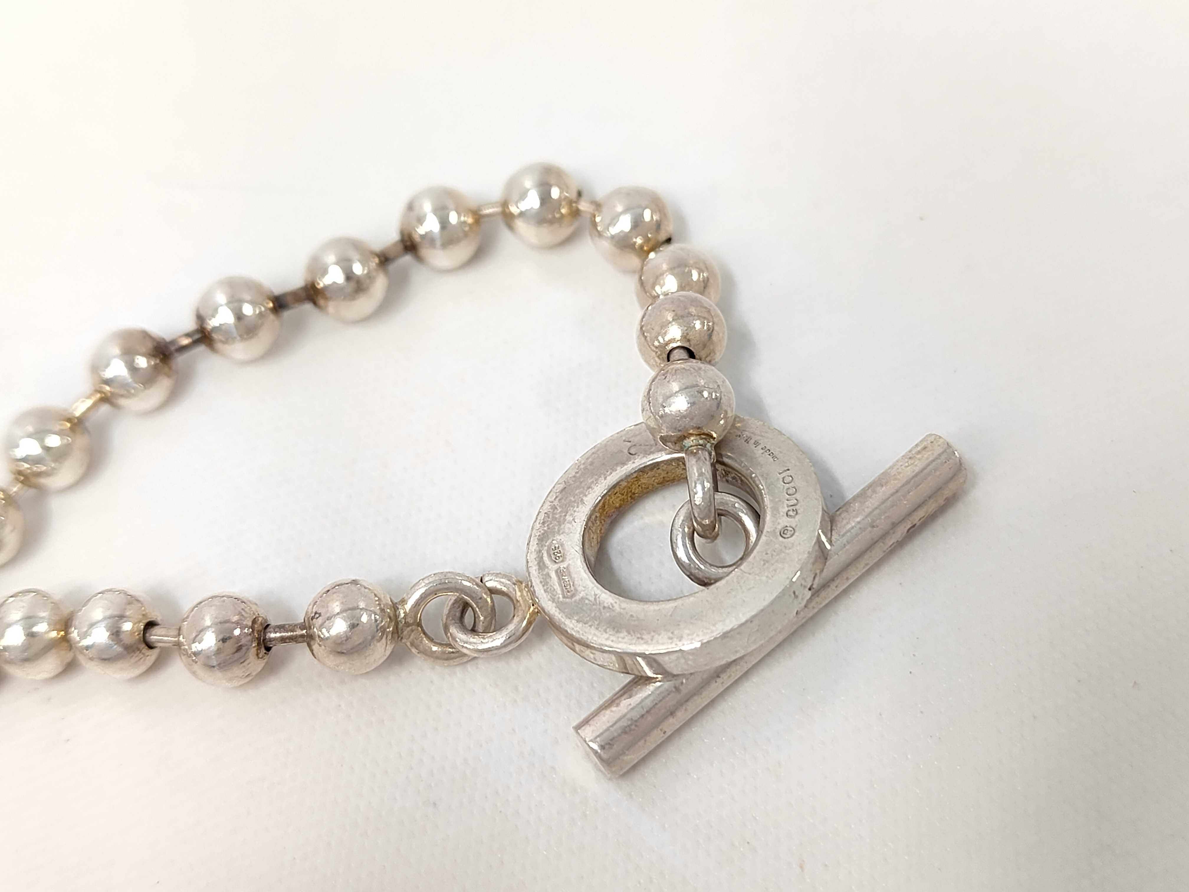 Ball Chain Bracelet, 925 Sterling Silver, 16.9g, Bracelet/Bangle — view 5