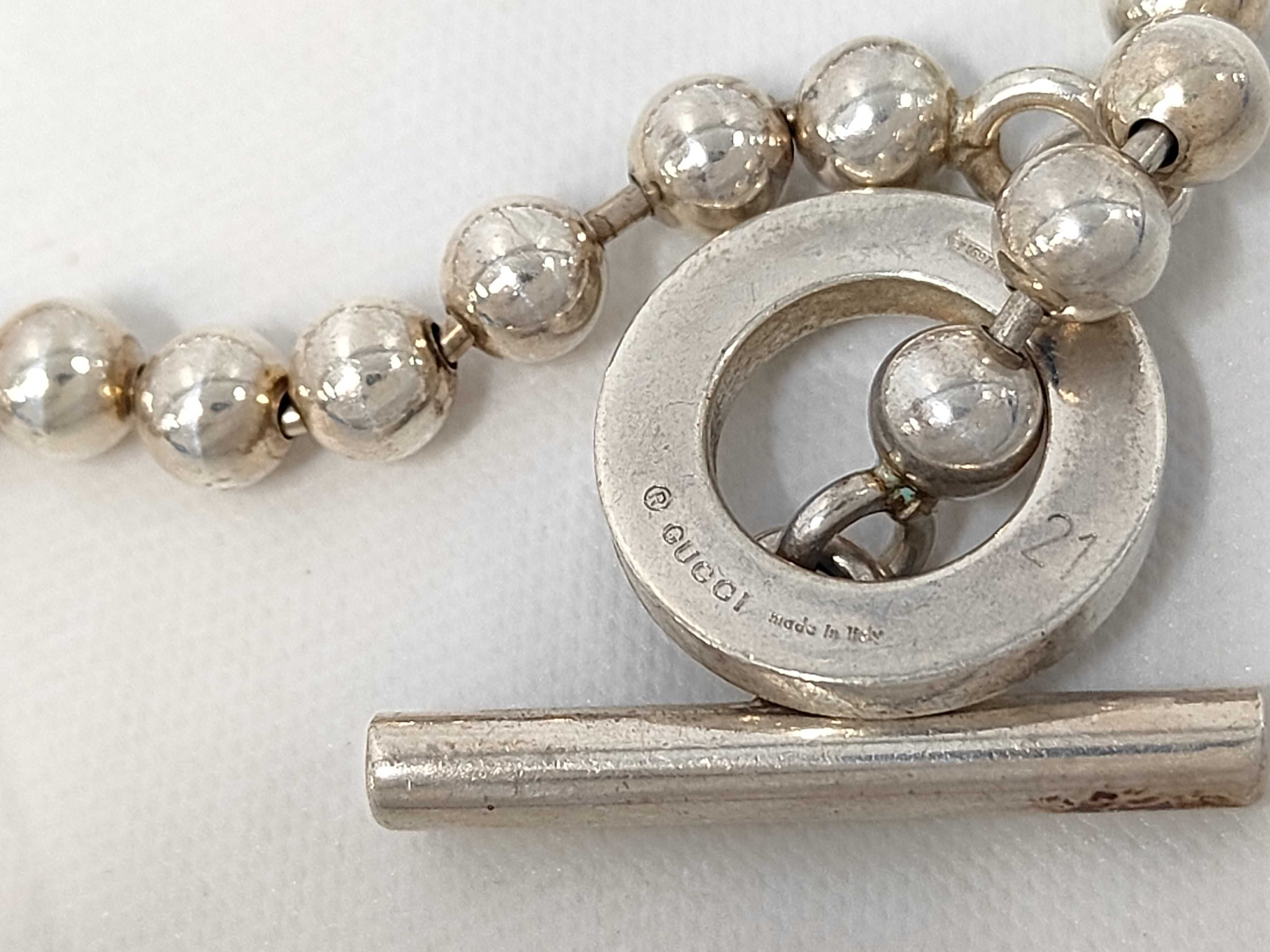 Ball Chain Bracelet, 925 Sterling Silver, 16.9g, Bracelet/Bangle — view 6
