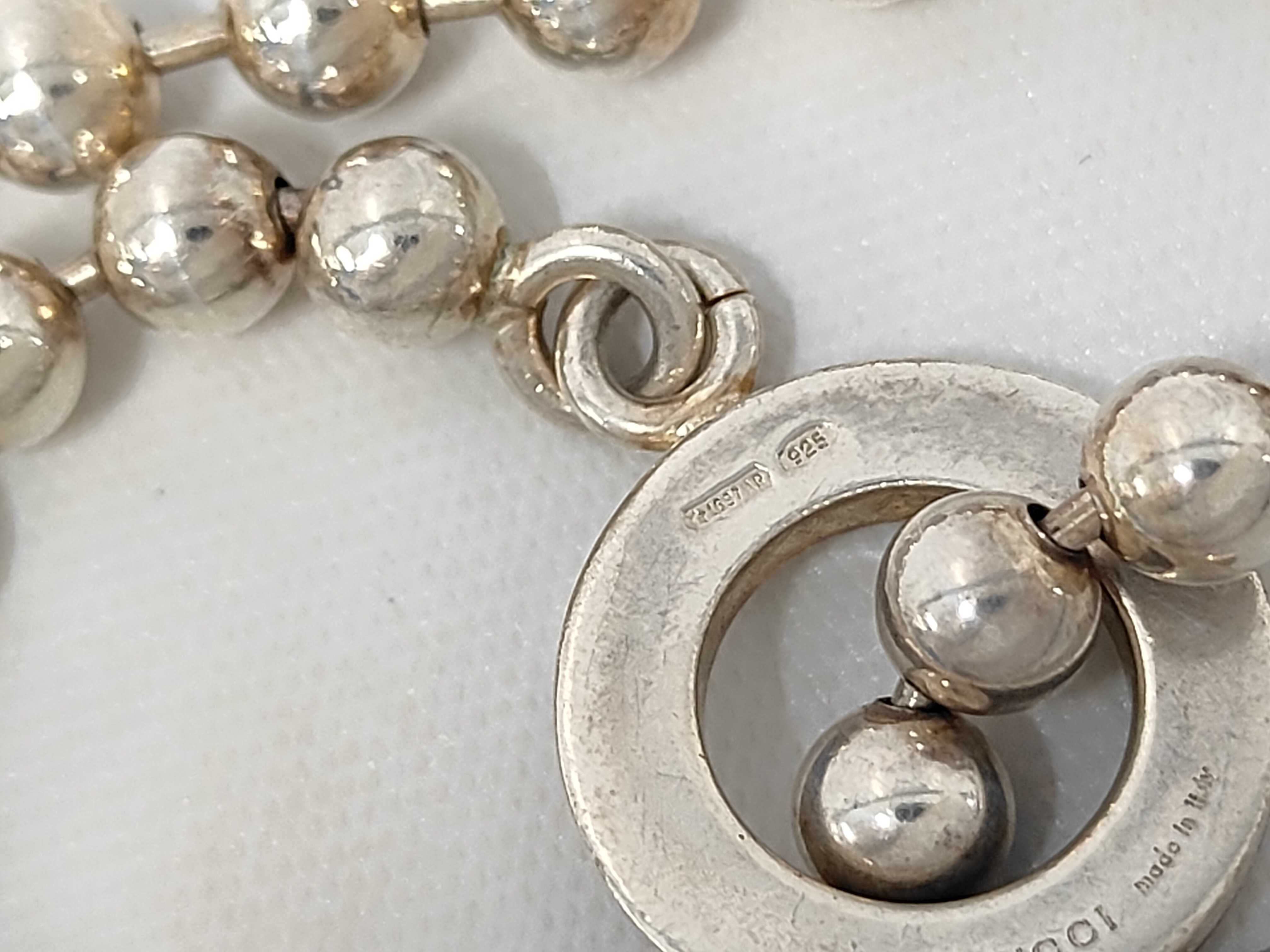 Ball Chain Bracelet, 925 Sterling Silver, 16.9g, Bracelet/Bangle — view 7
