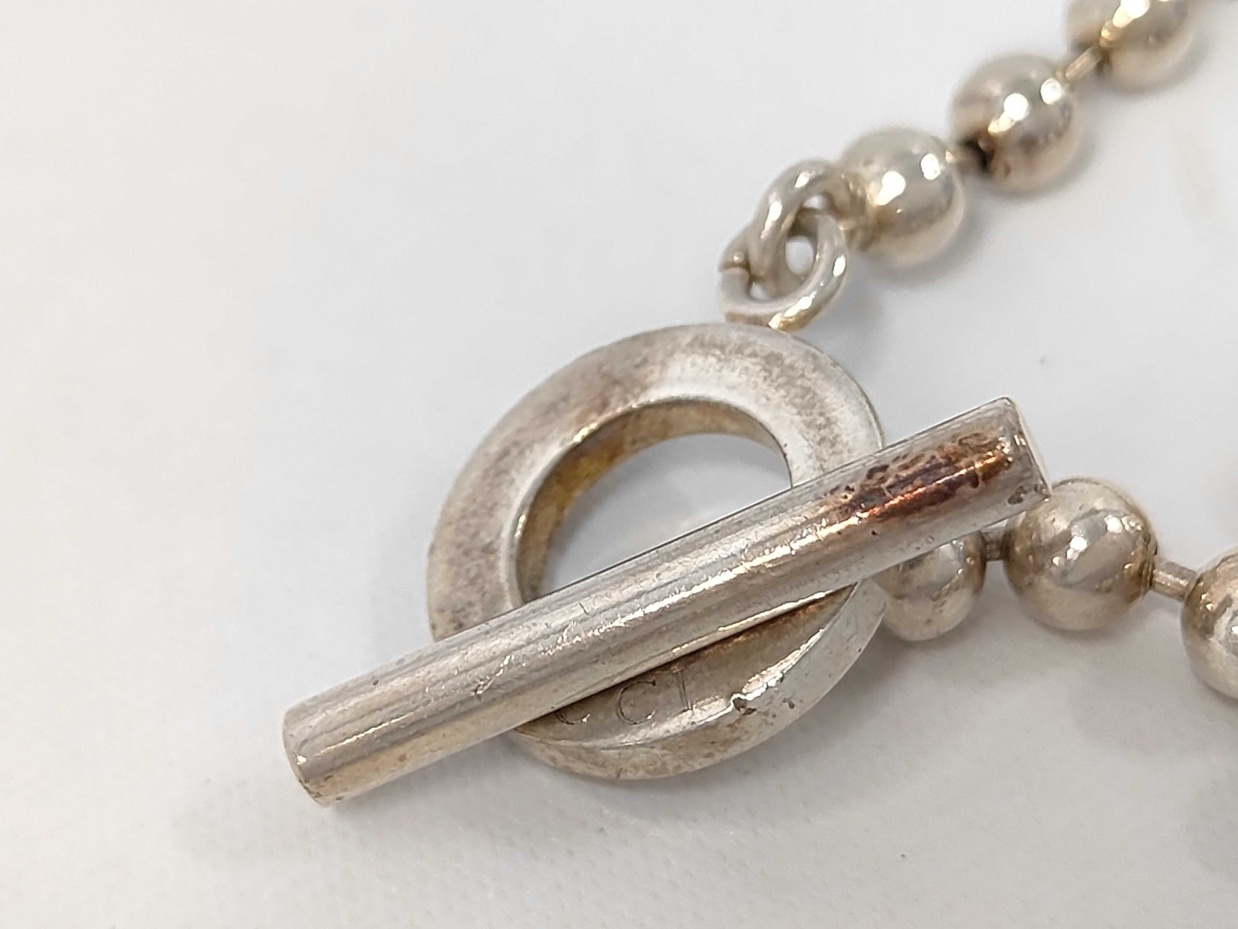 Ball Chain Bracelet, 925 Sterling Silver, 16.9g, Bracelet/Bangle — view 9