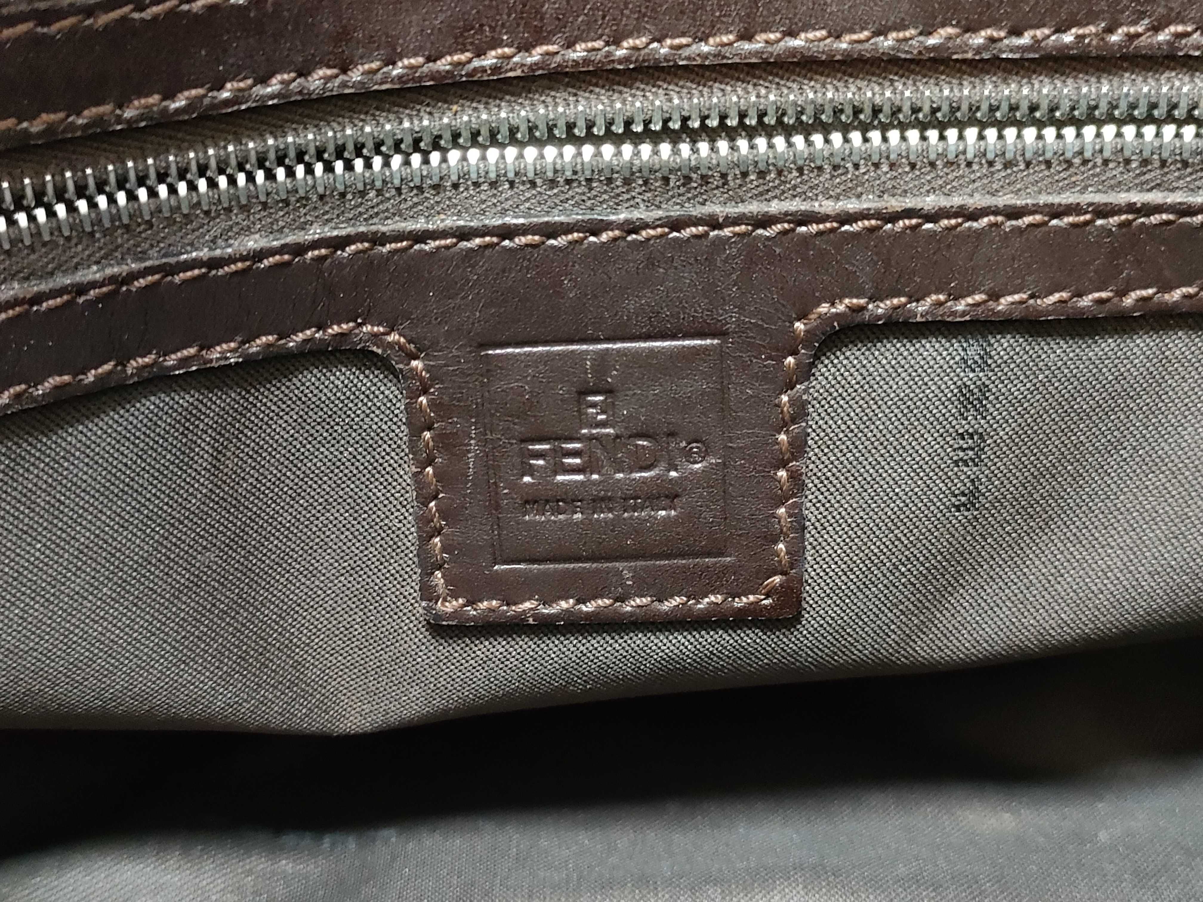 Zucca pattern Fendi Zucca Mamma shoulder bag — view 12