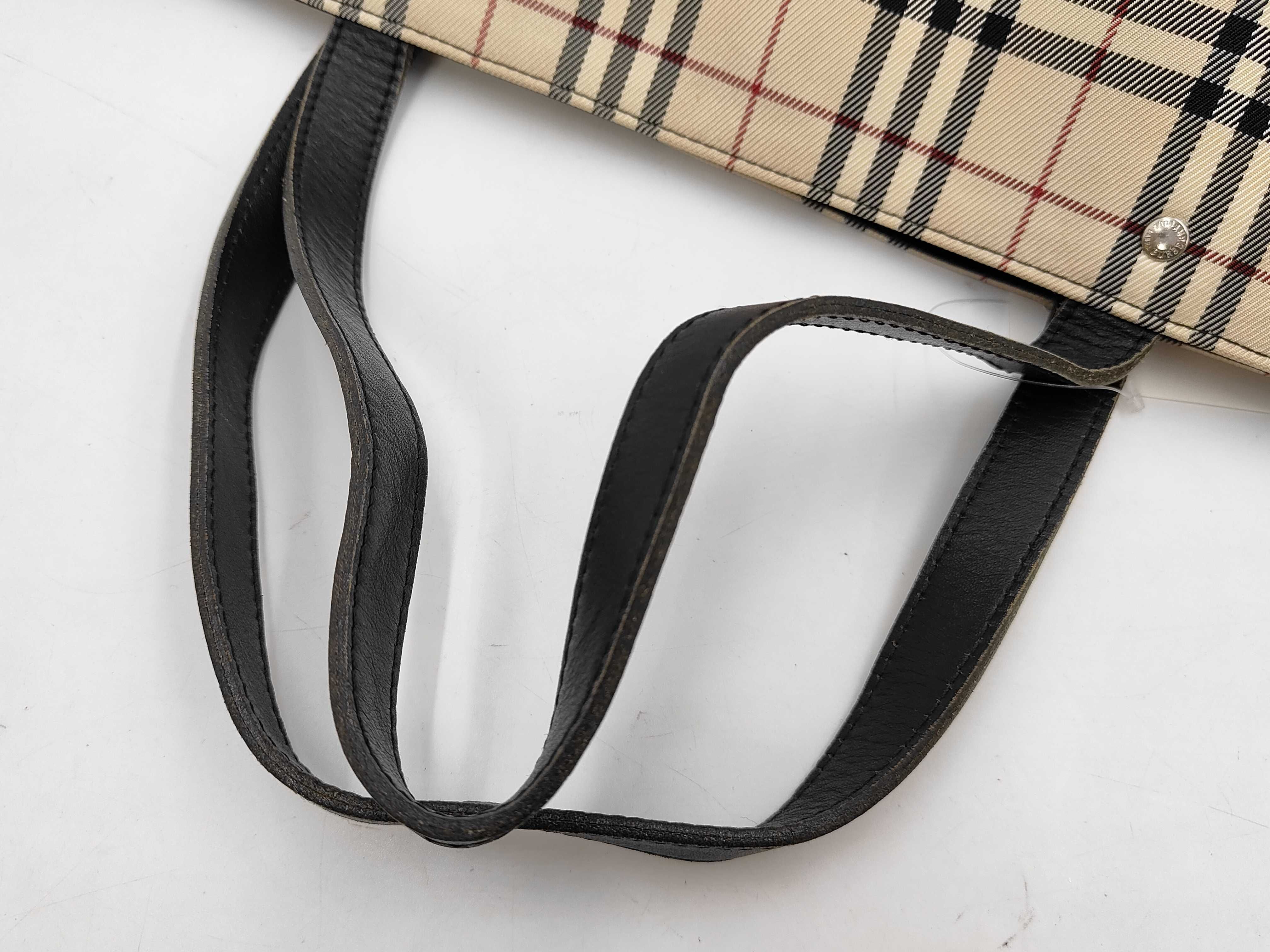 Blue Label Check Tote Bag — view 5