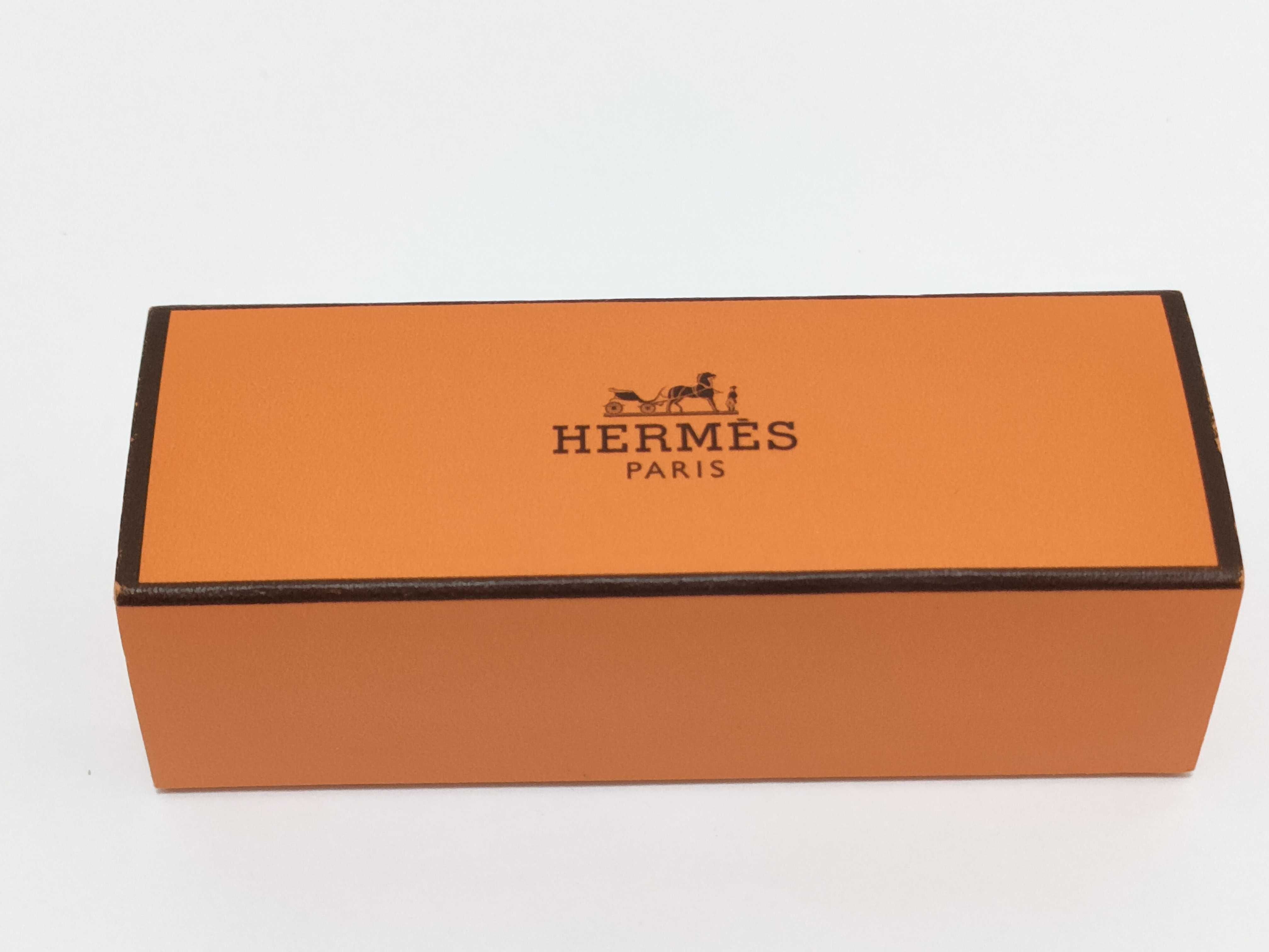 Sellier Earrings, Gold Hardware, Hermes Earrings — view 12