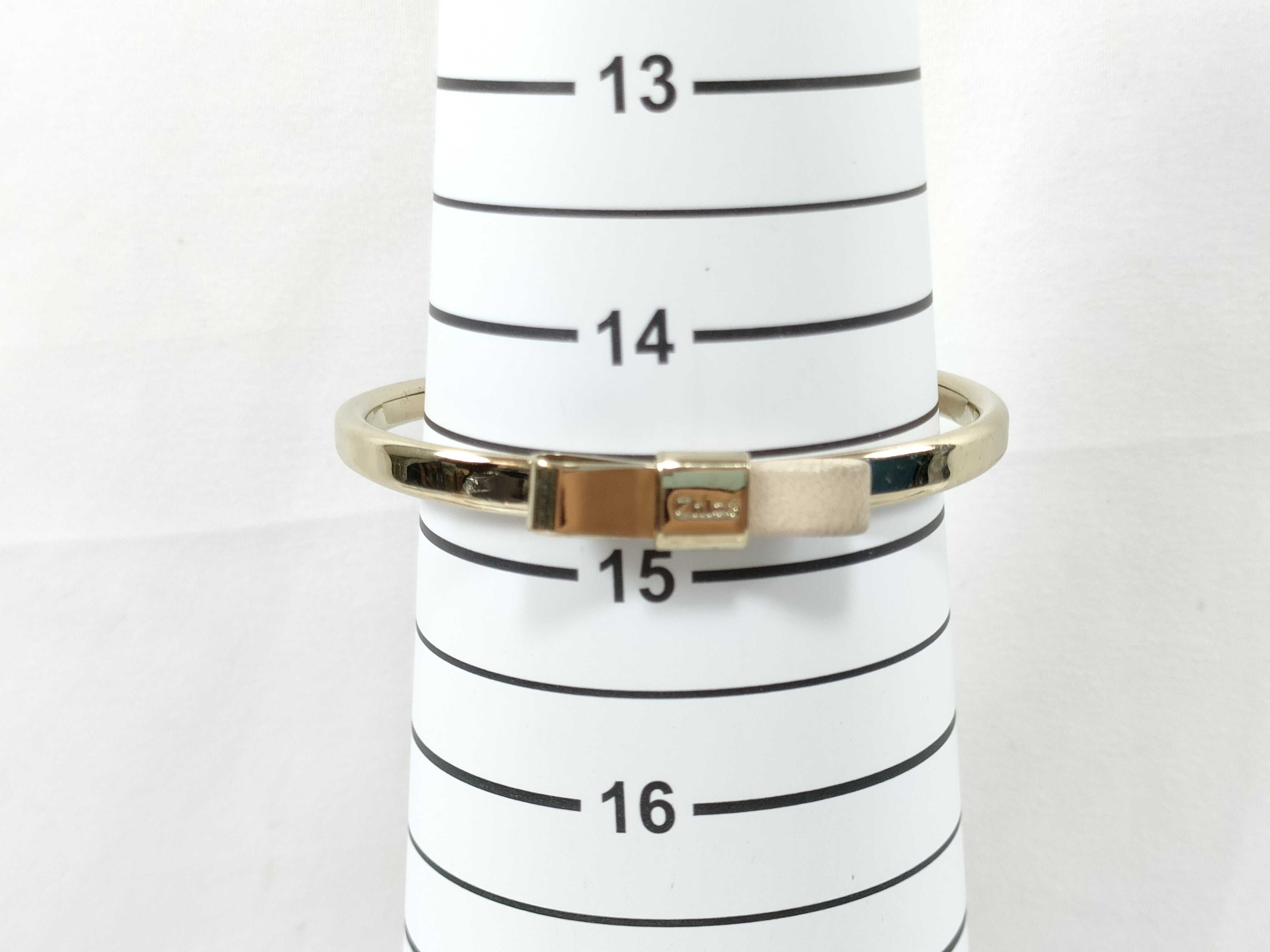 Open Bangle Gold/White Bracelet/Bangle — view 6