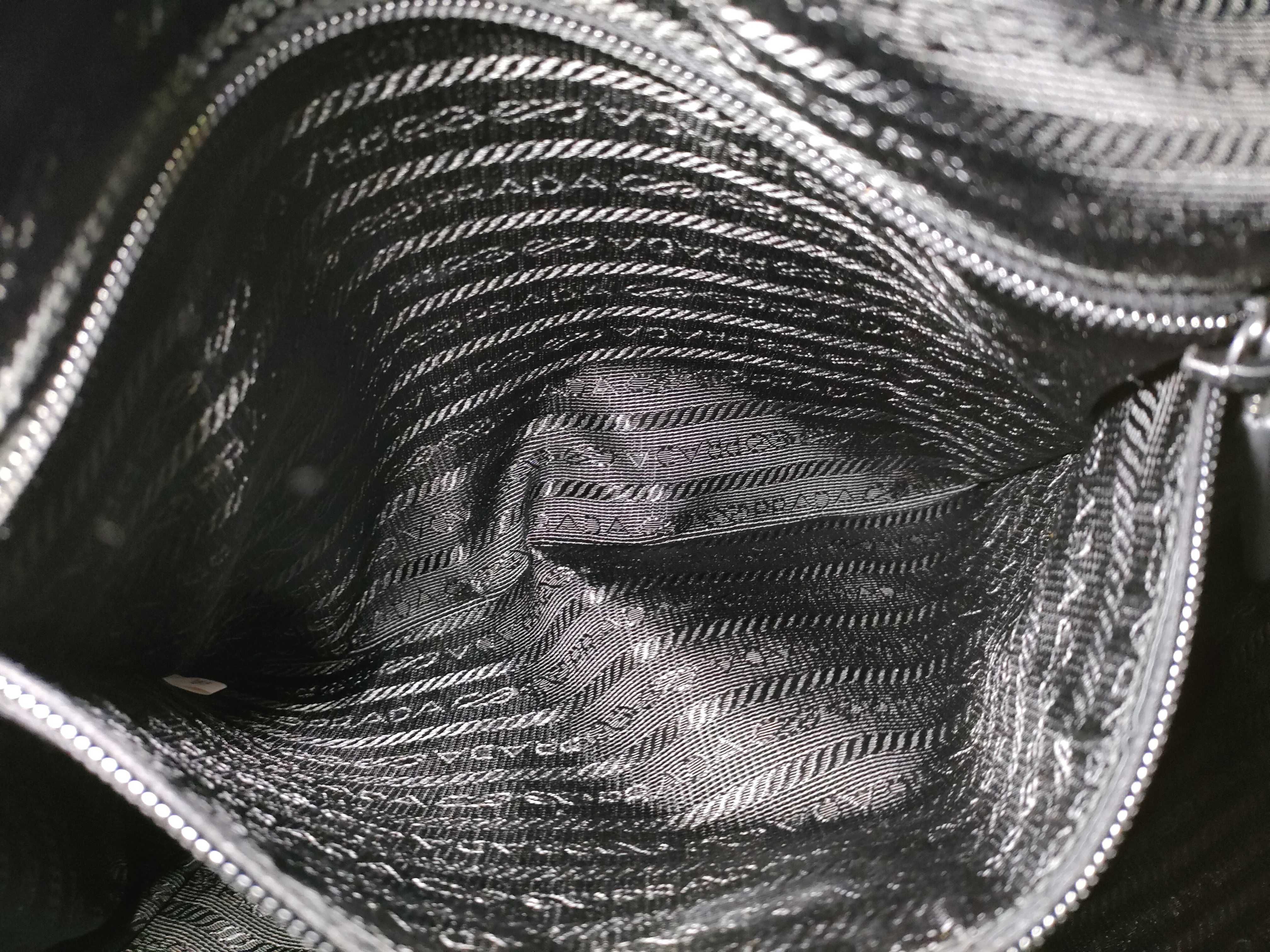 Nylon Black Boston Bag — view 13