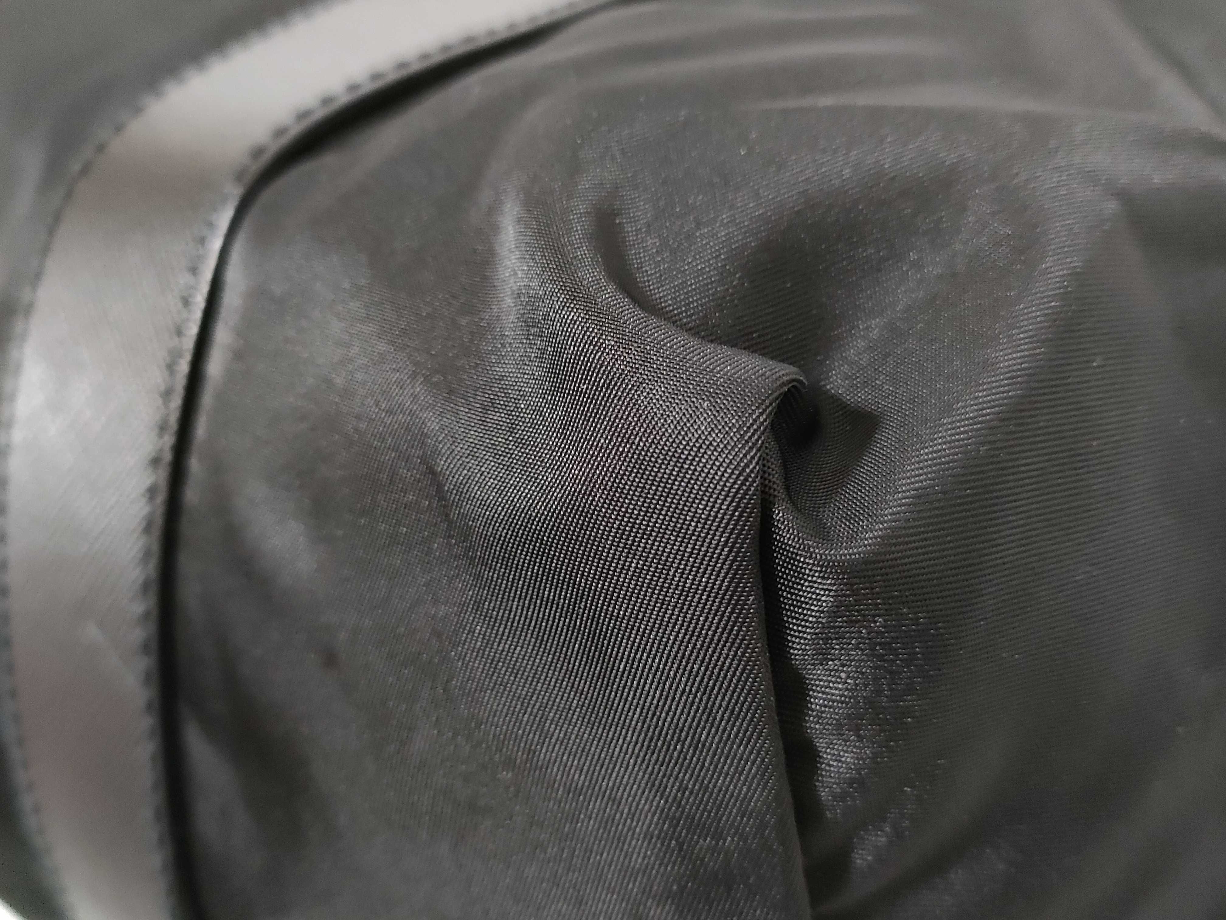 Nylon Black Boston Bag — view 6