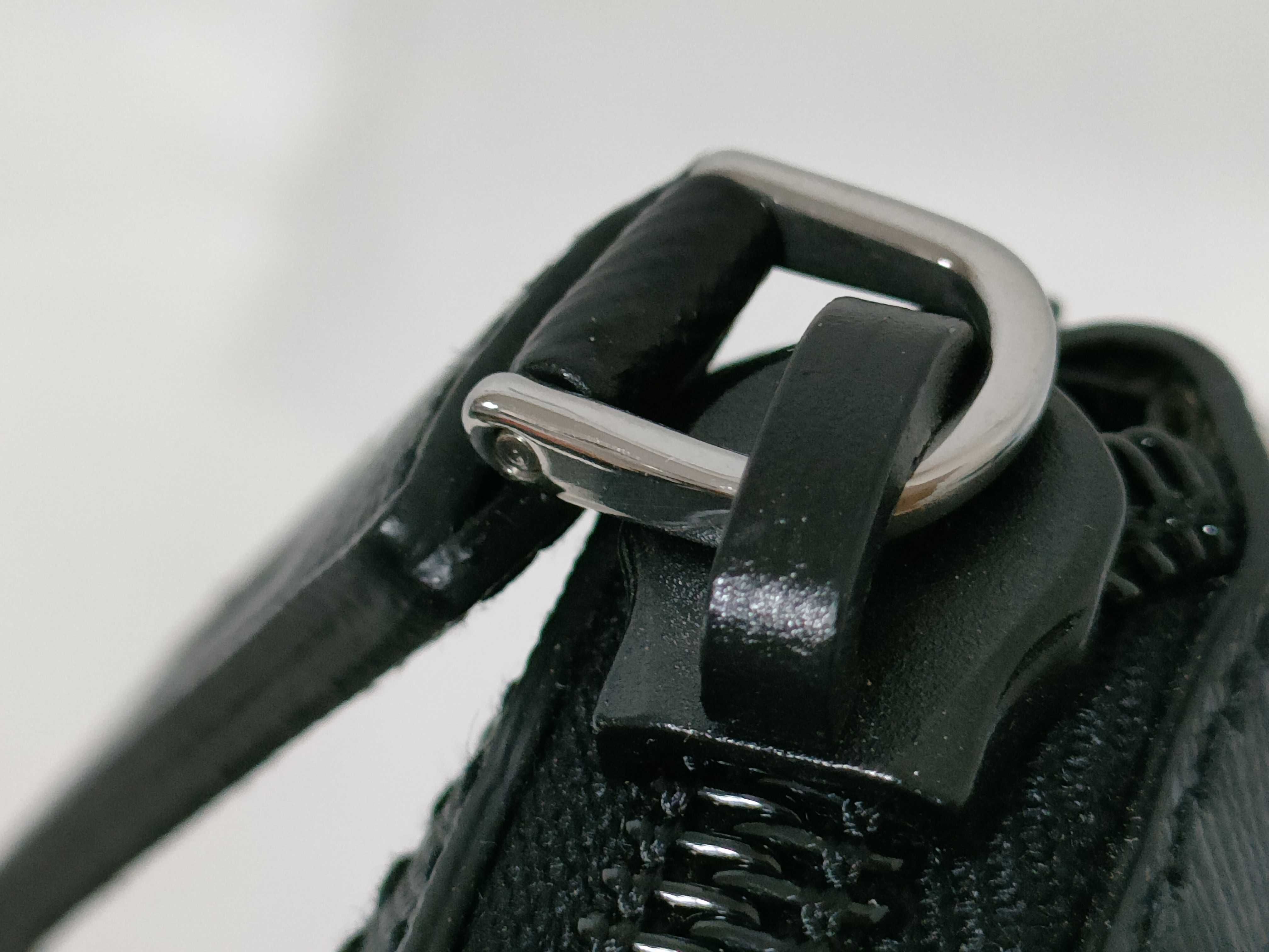 Nylon Black Boston Bag — view 9
