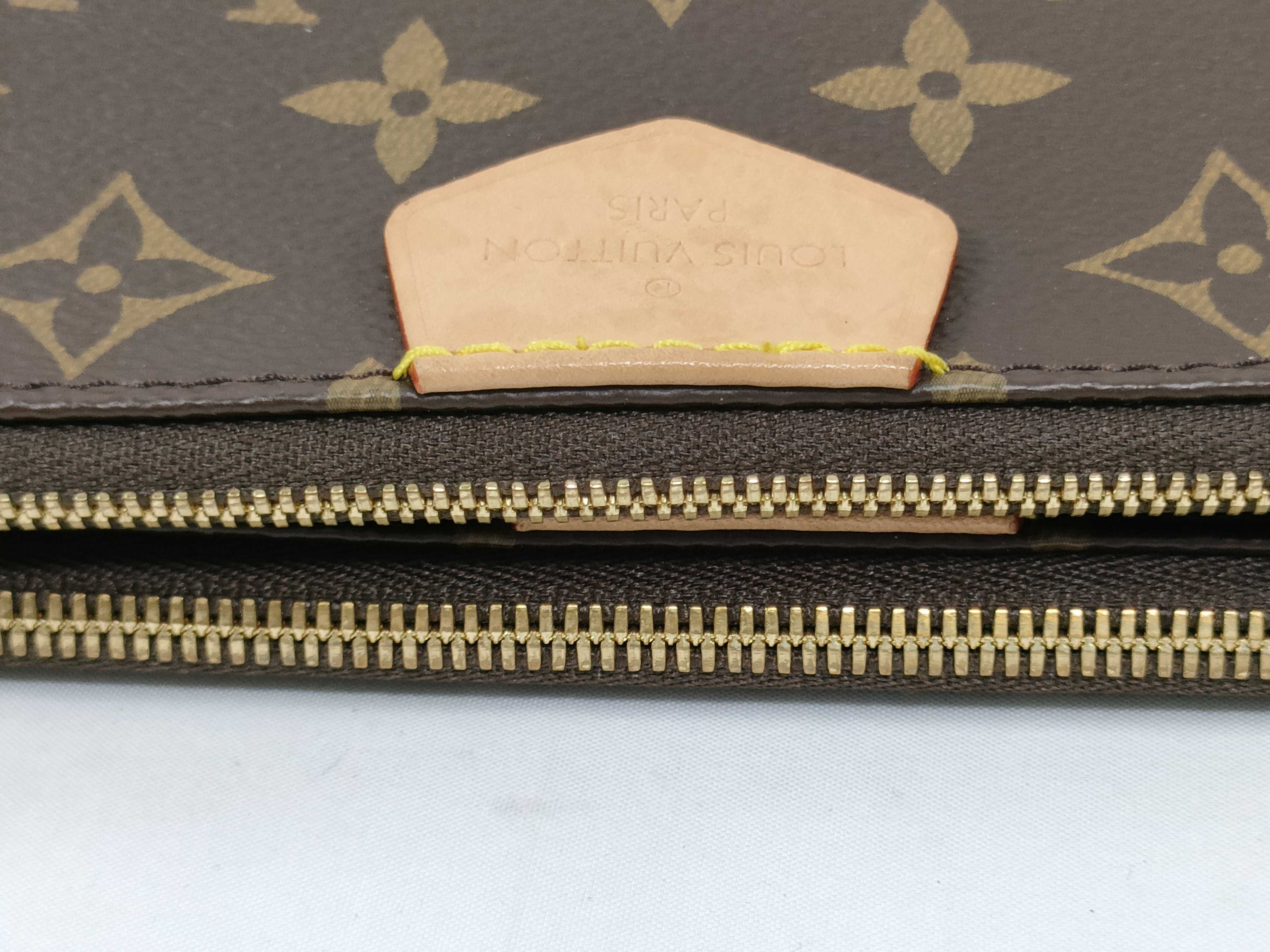 Monogram Vuitton Multi Pochette Accessoires RFID Shoulder Bag — view 7