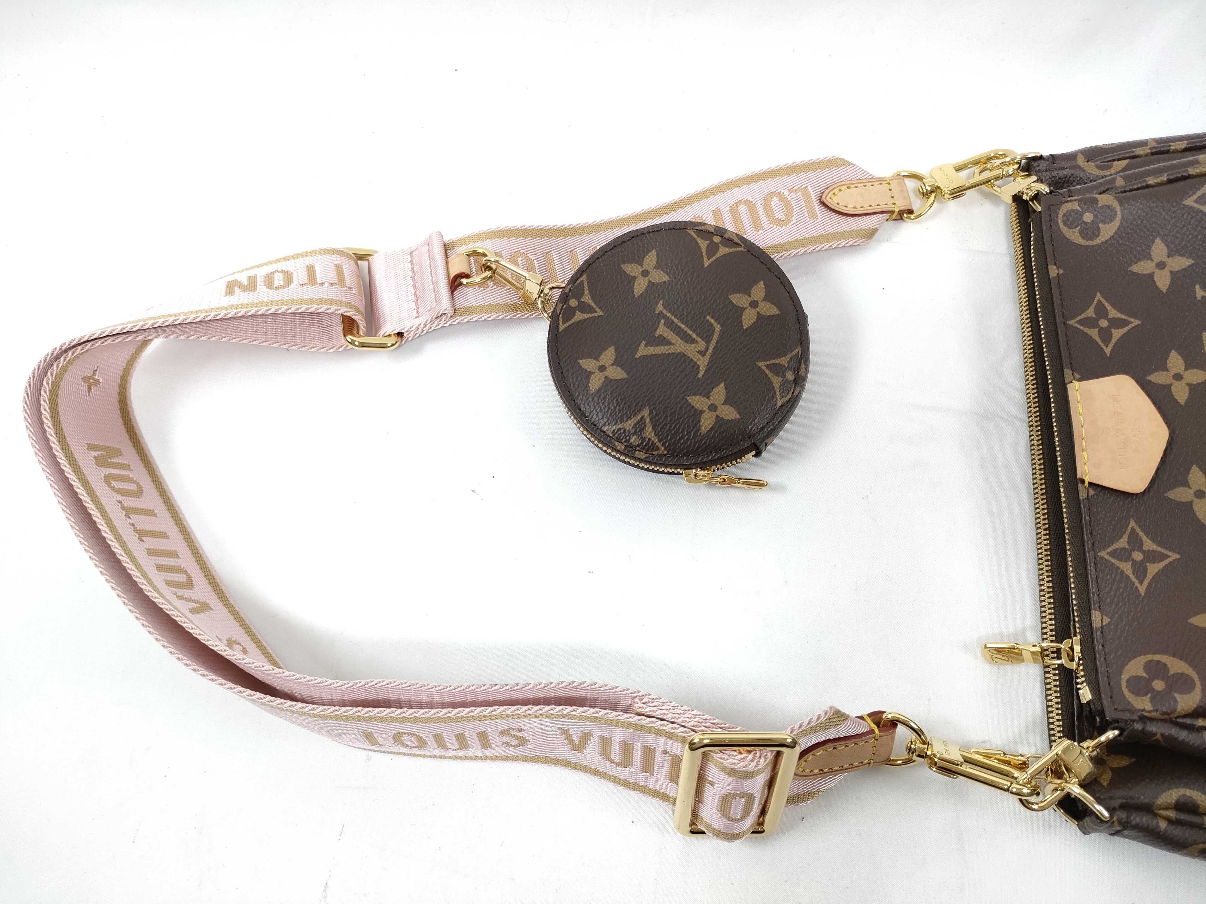 Monogram Vuitton Multi Pochette Accessoires RFID Shoulder Bag — view 8