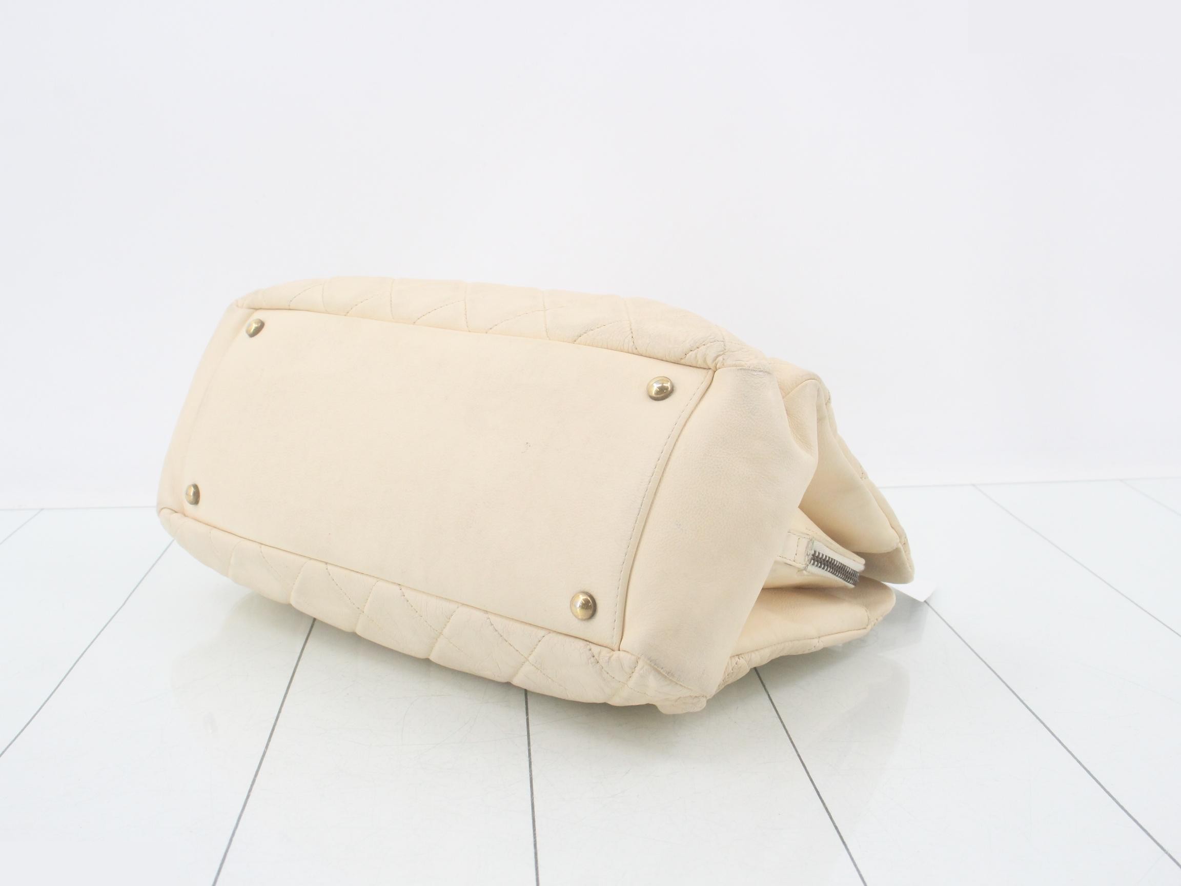 Matelassé Lambskin Coco Mark Chain Semi-Shoulder Bag — view 6
