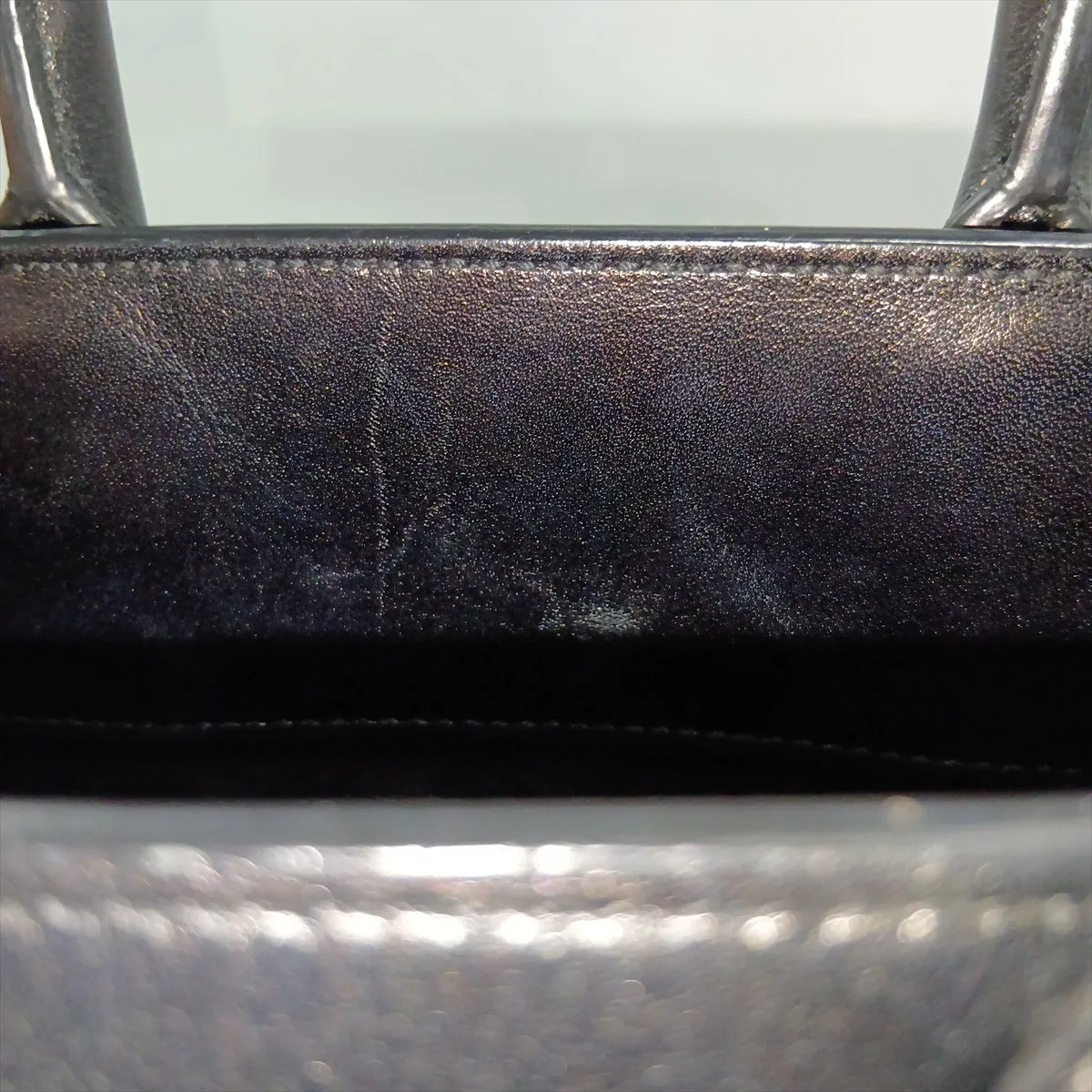 Sac de Jour Nano 340778 Leather 2-Way Handbag, Black — view 12