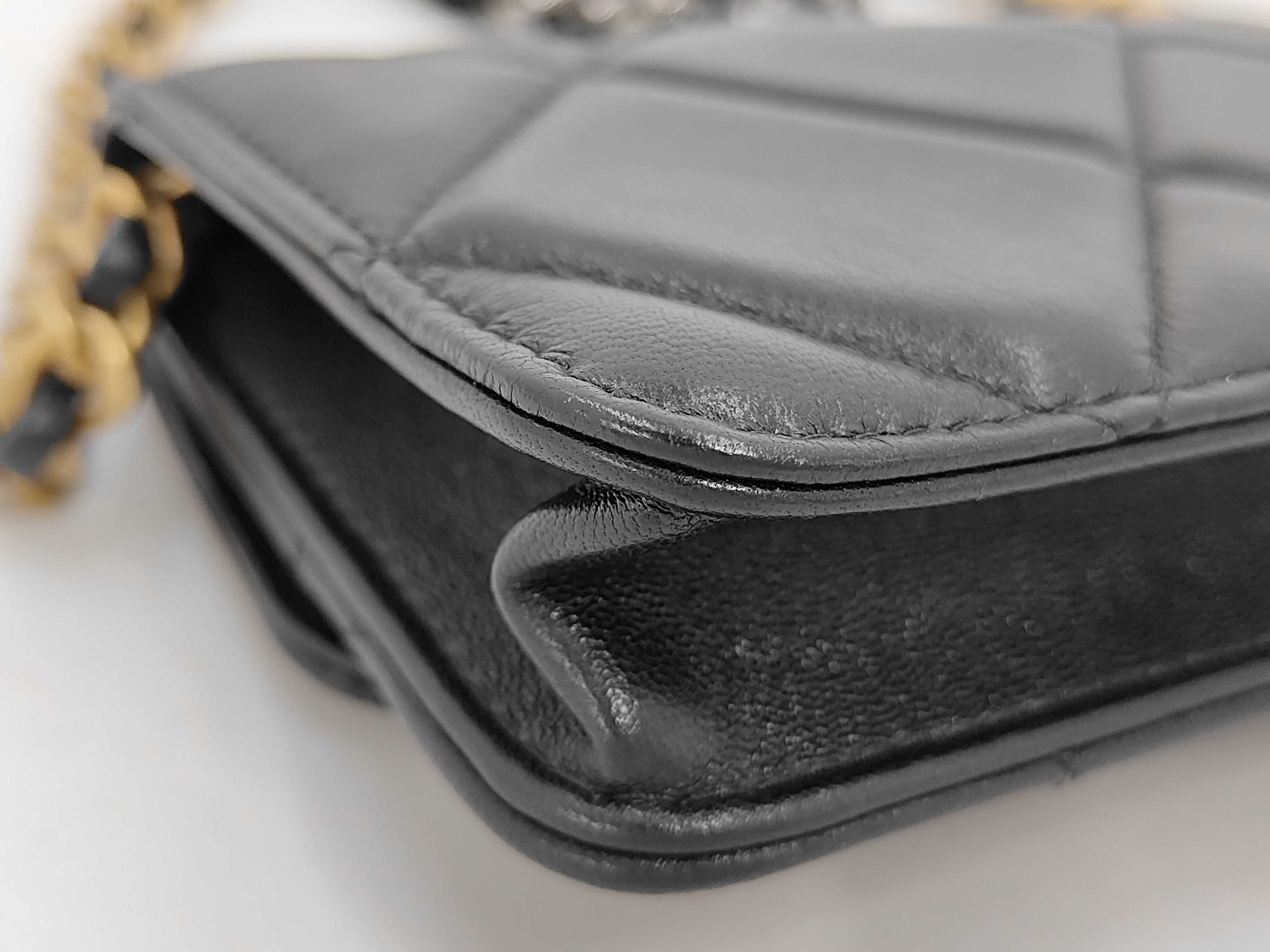 Matelassé Chain Shoulder Bag — view 3