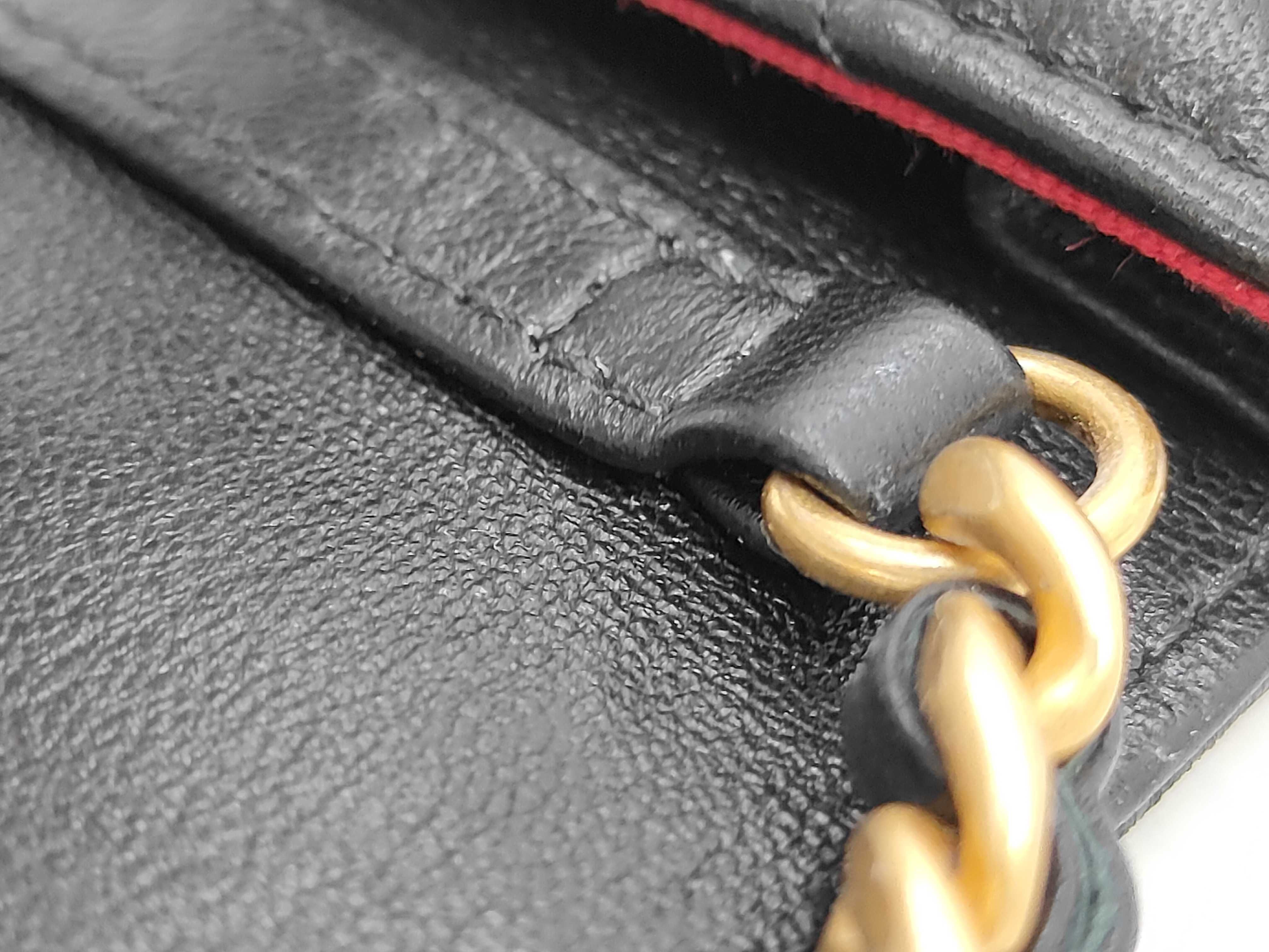 Matelassé Chain Shoulder Bag — view 6