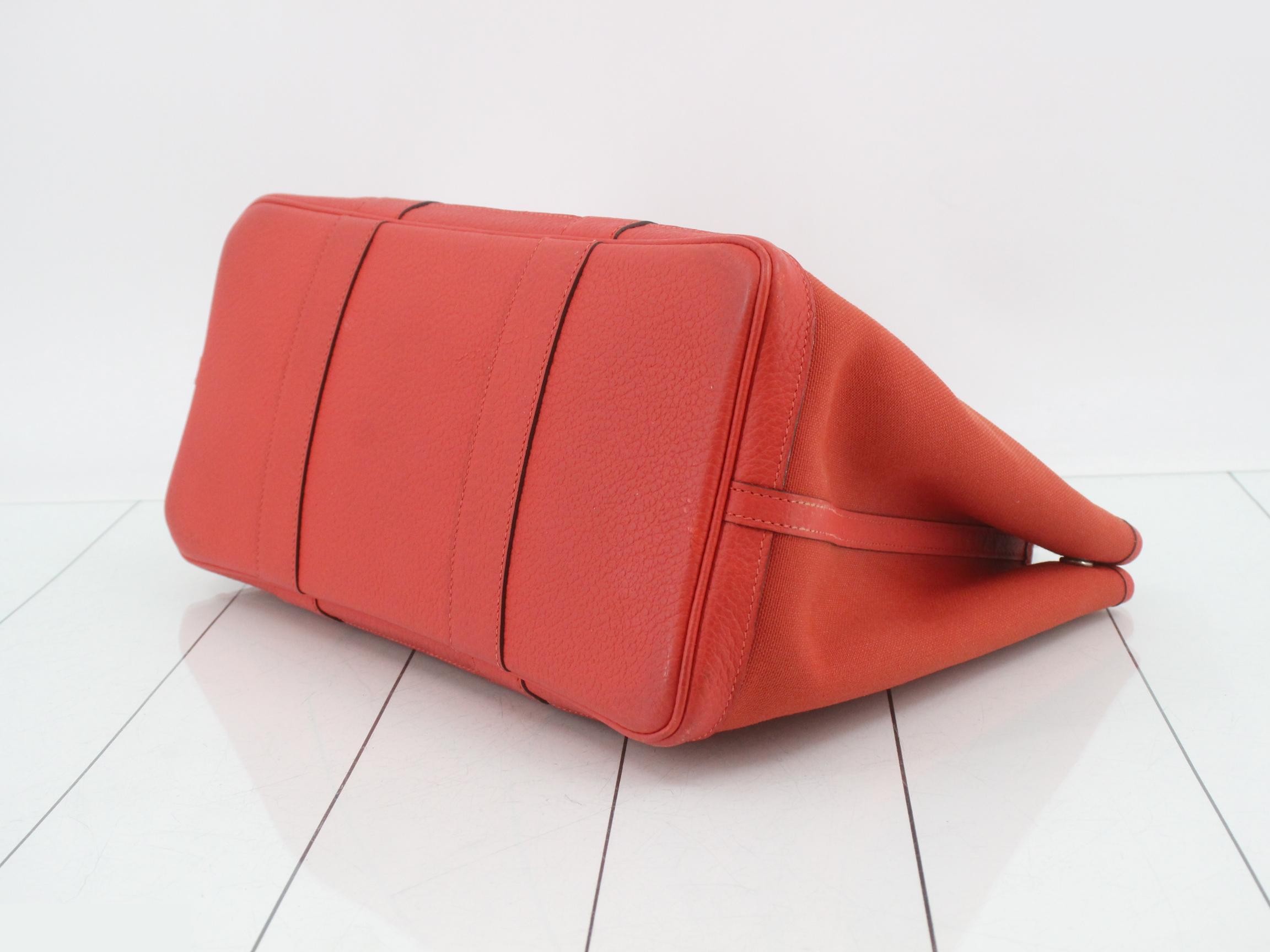 Garden Party Tote Bag (Red) — view 6