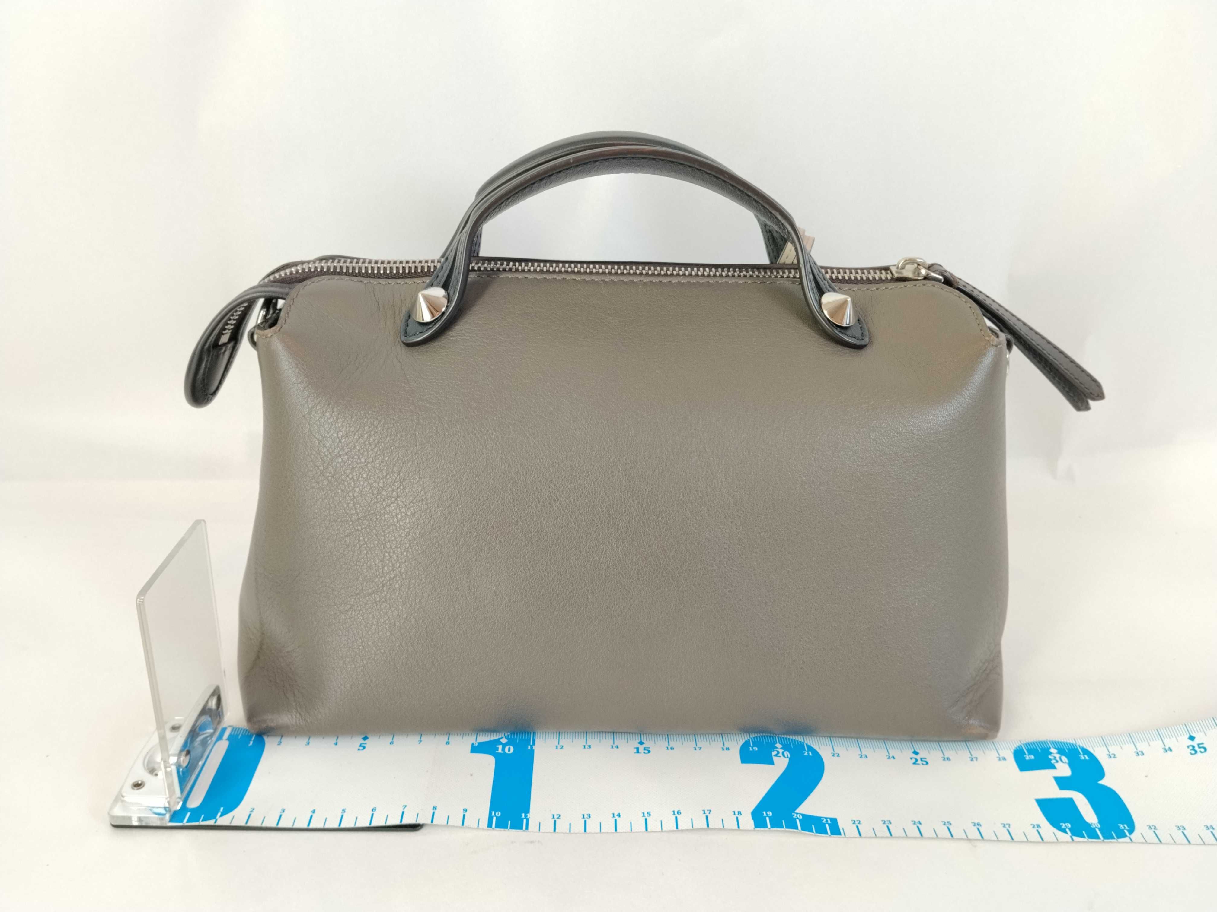 By The Way Medium Leather 2-Way Shoulder Bag, Gray, 8BL146 (Handbag) — view 2