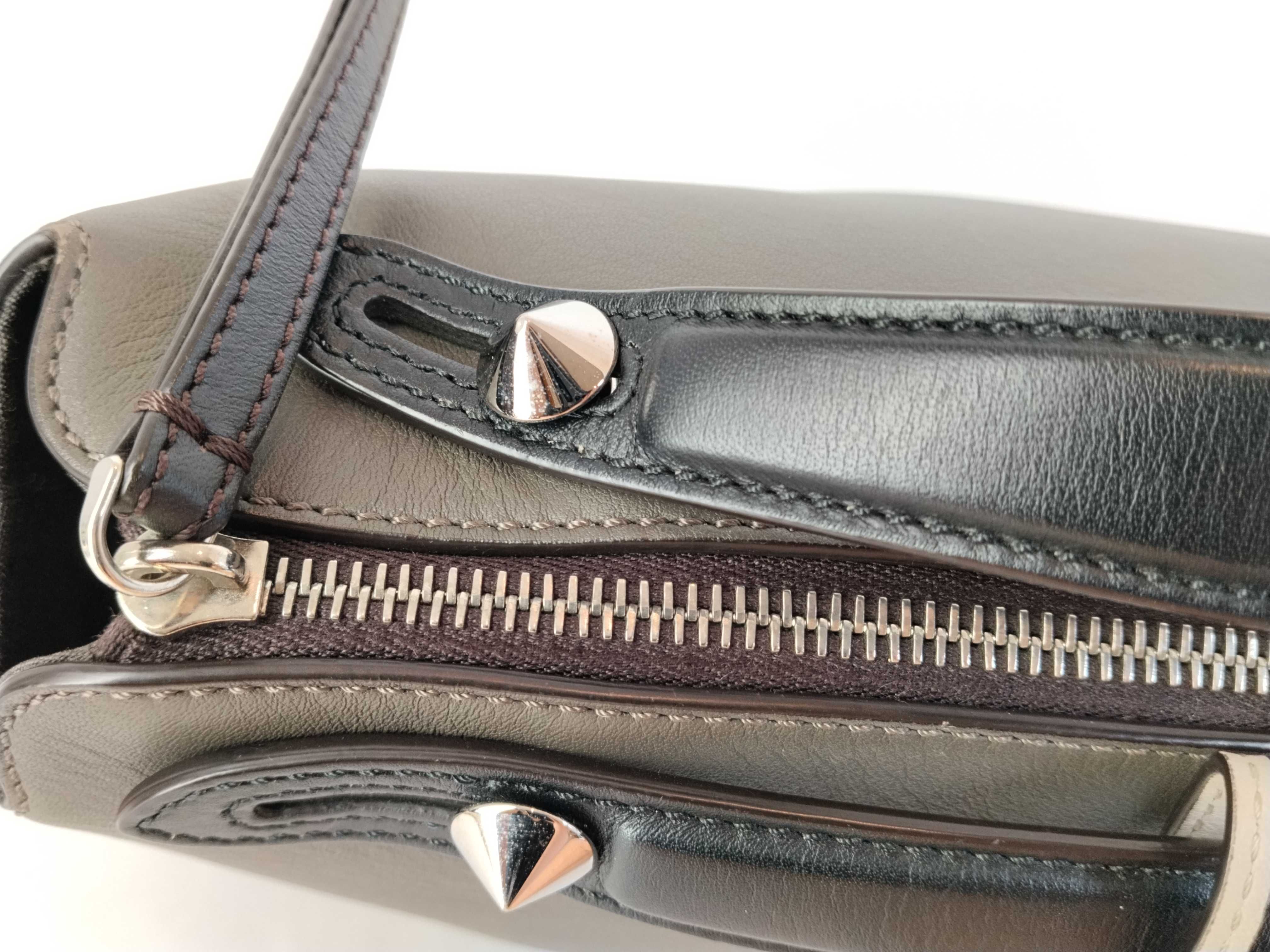 By The Way Medium Leather 2-Way Shoulder Bag, Gray, 8BL146 (Handbag) — view 8