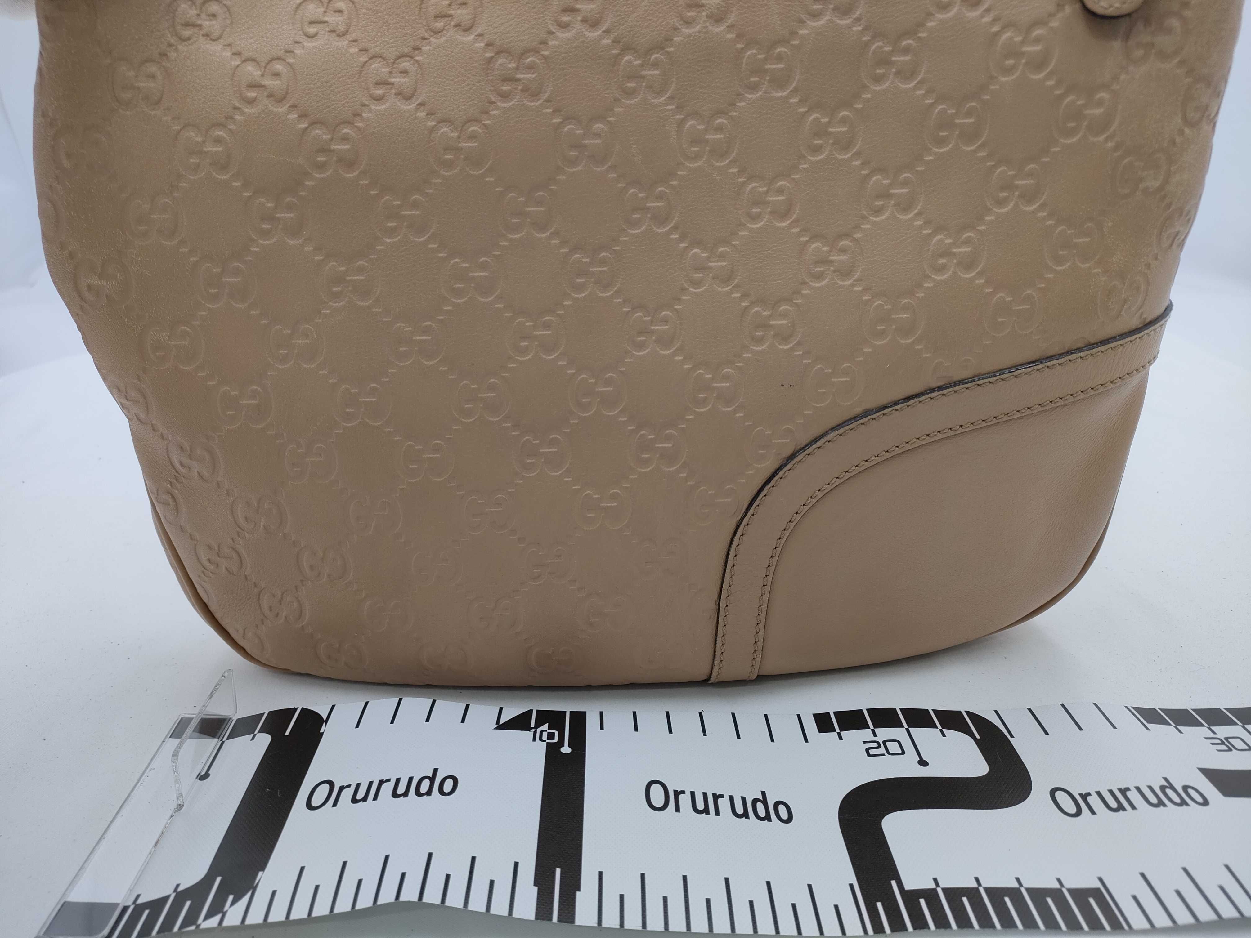 Horsebit Shima Leather Shoulder Bag — view 2