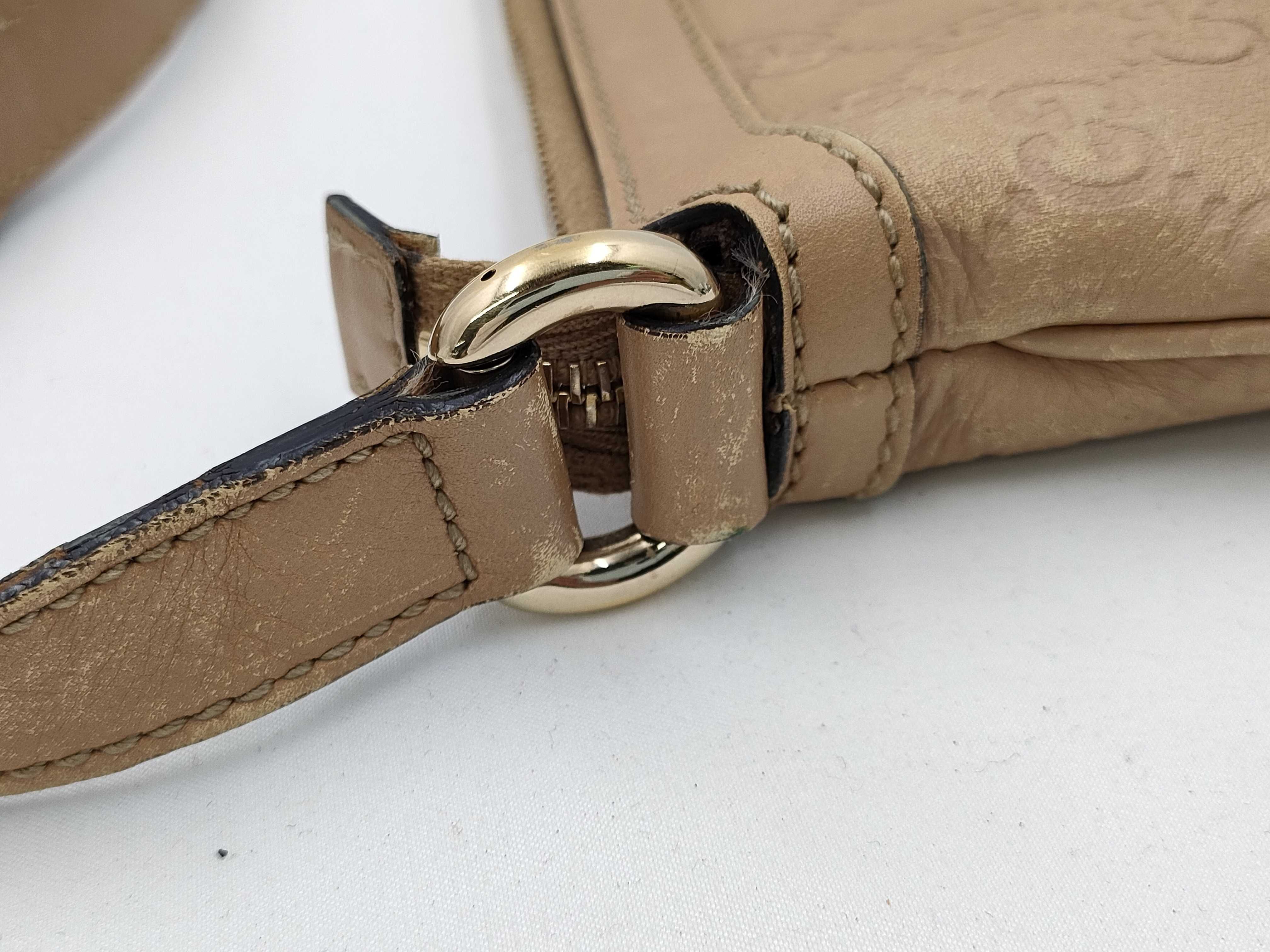 Horsebit Shima Leather Shoulder Bag — view 6