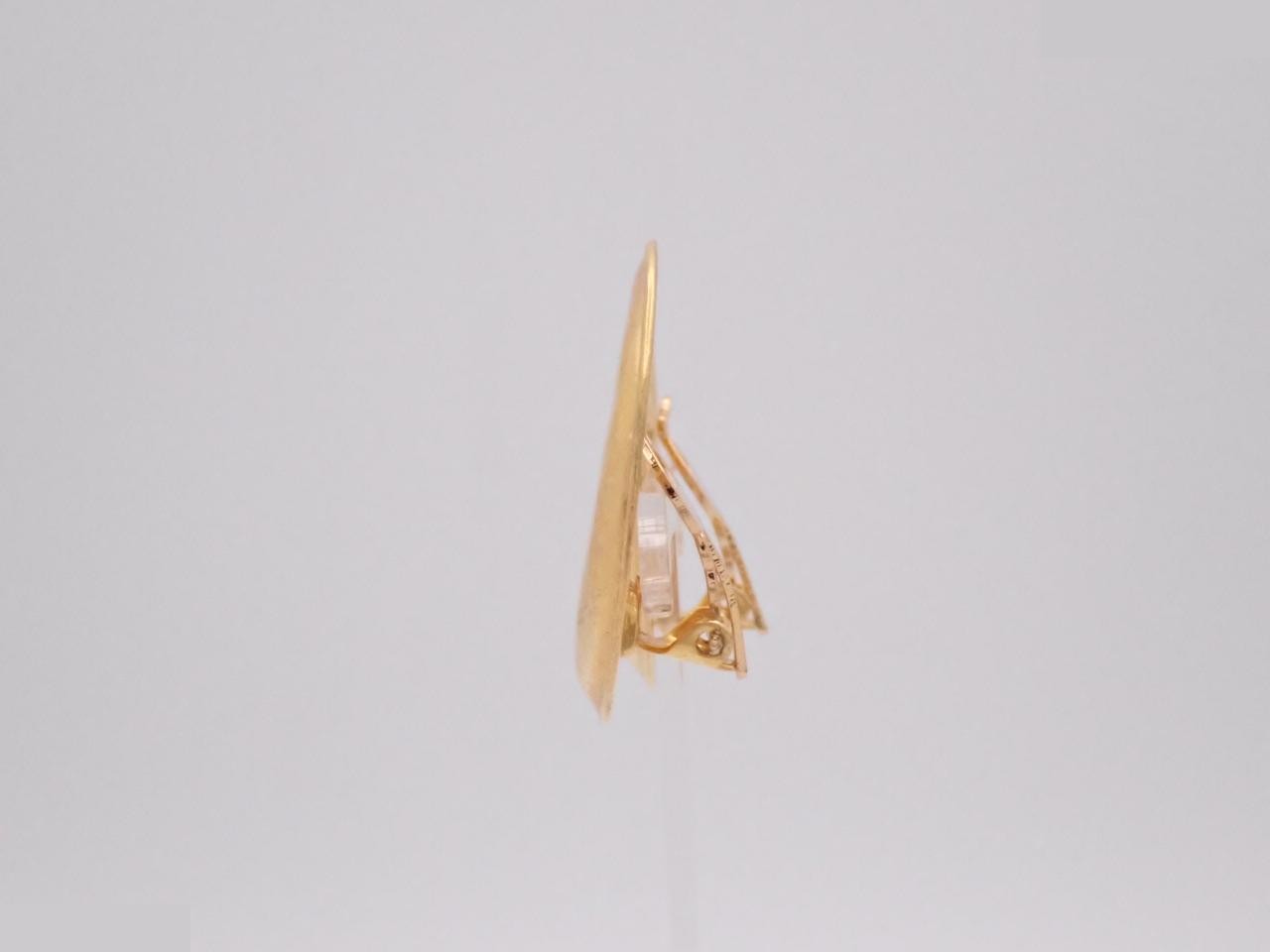 Earrings with Coco Mark design, gold. — view 3