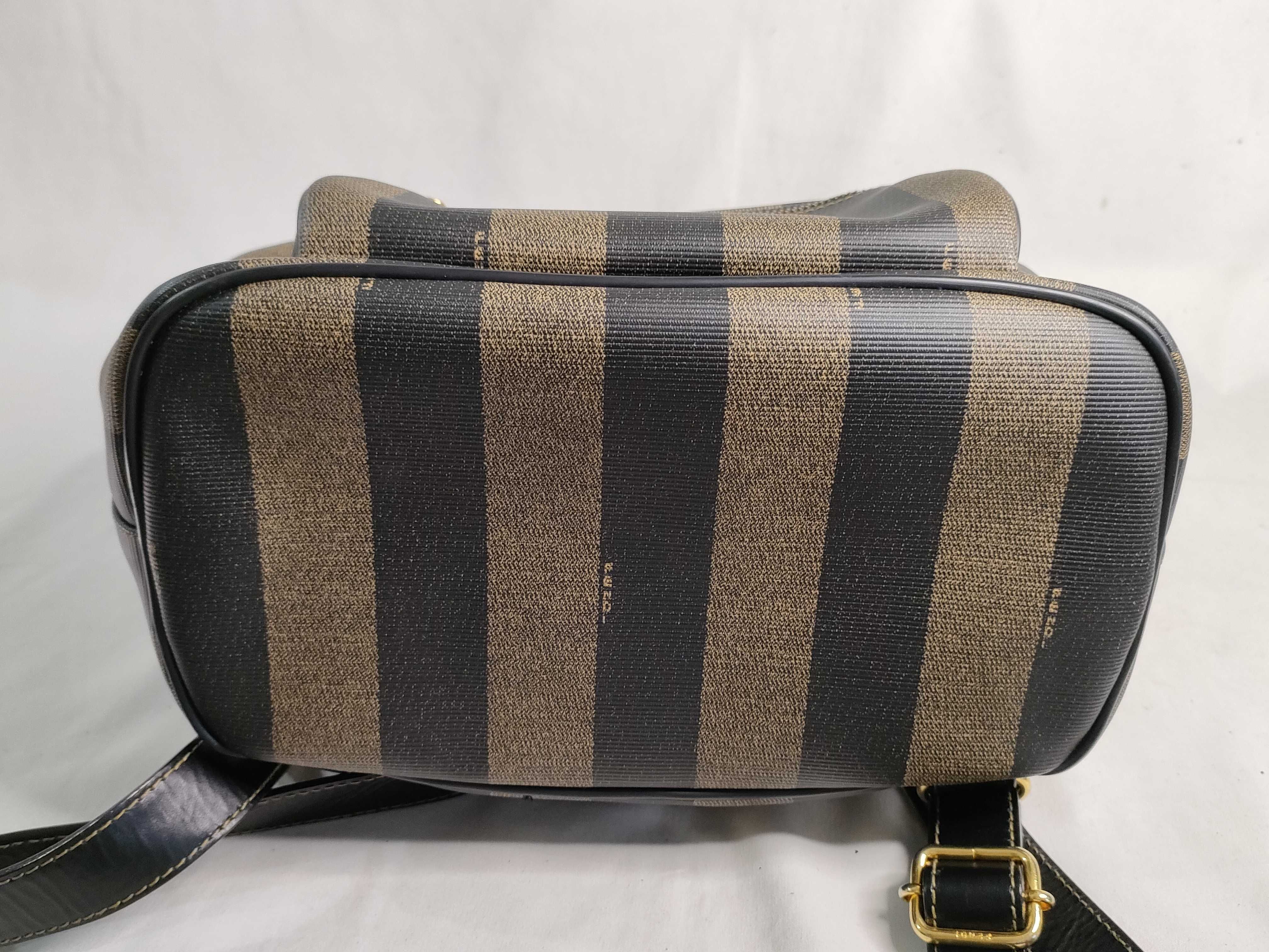 Pecan Pattern Backpack, PVC Leather, 259290 Backpack — view 7