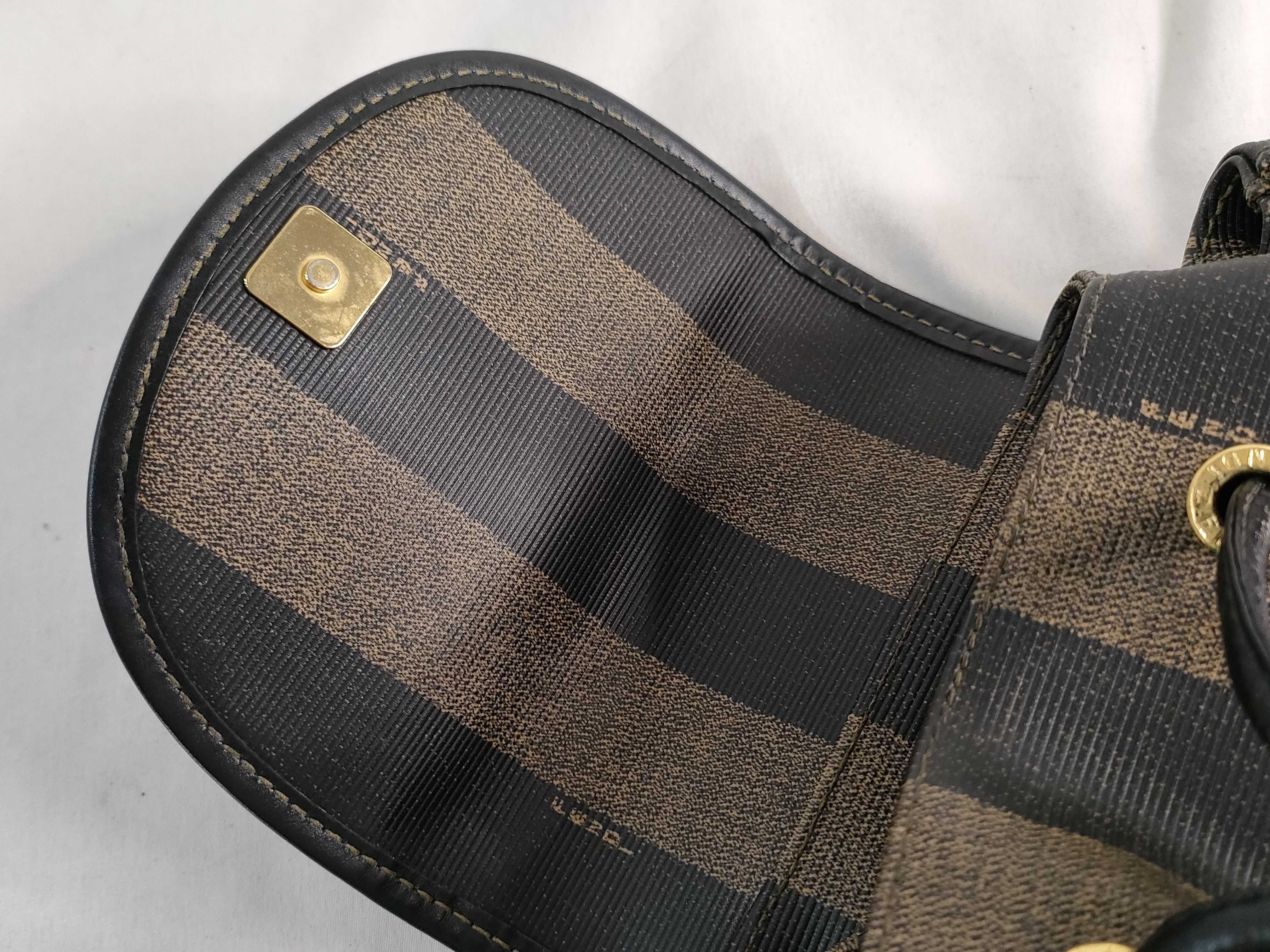 Pecan Pattern Backpack, PVC Leather, 259290 Backpack — view 8