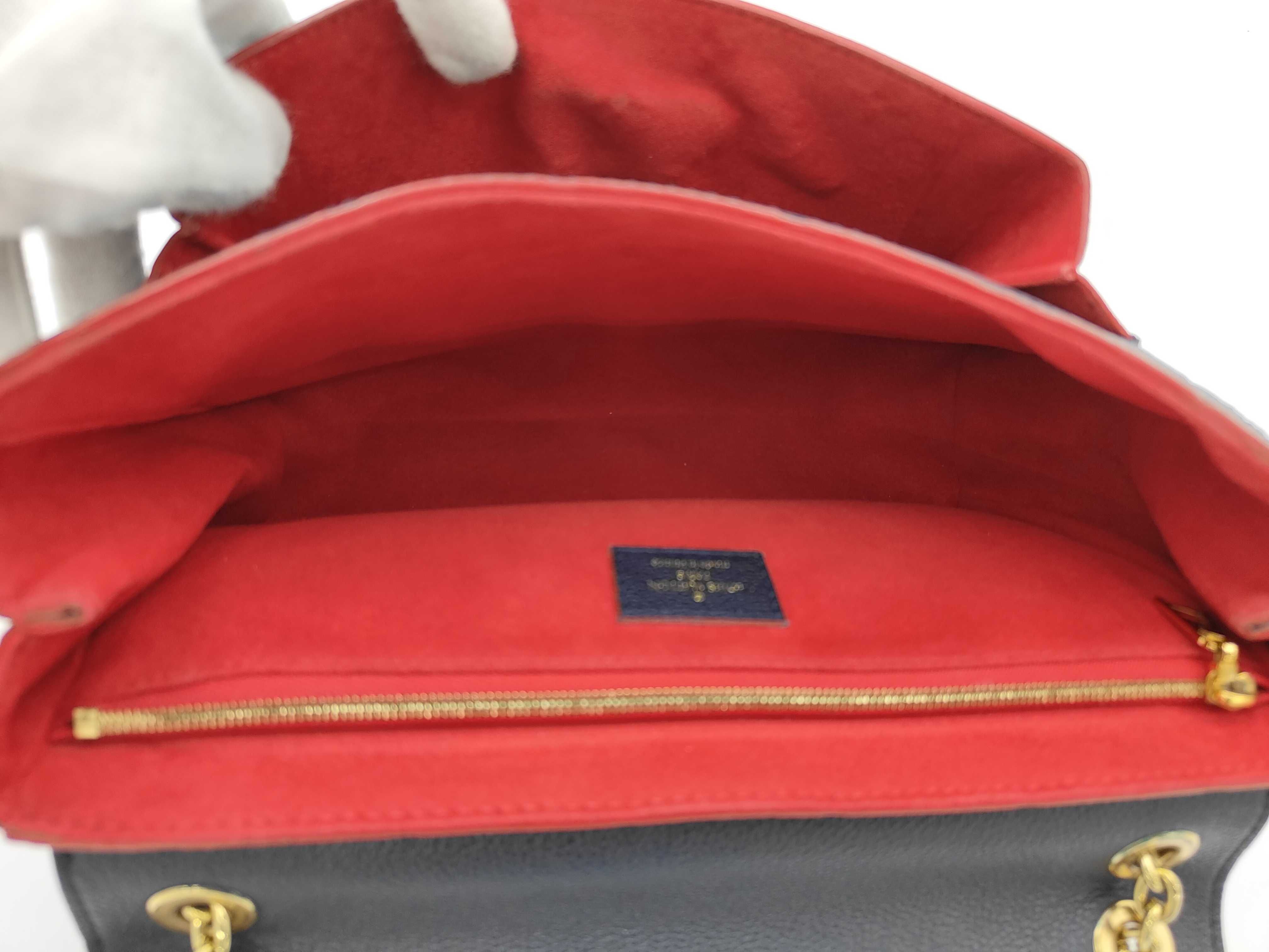 Vavin PM Marine Rouge M52271 RFID detected Chain Shoulder Louis Vuitton Monogram Empreinte Crossbody Shoulder Bag — view 11