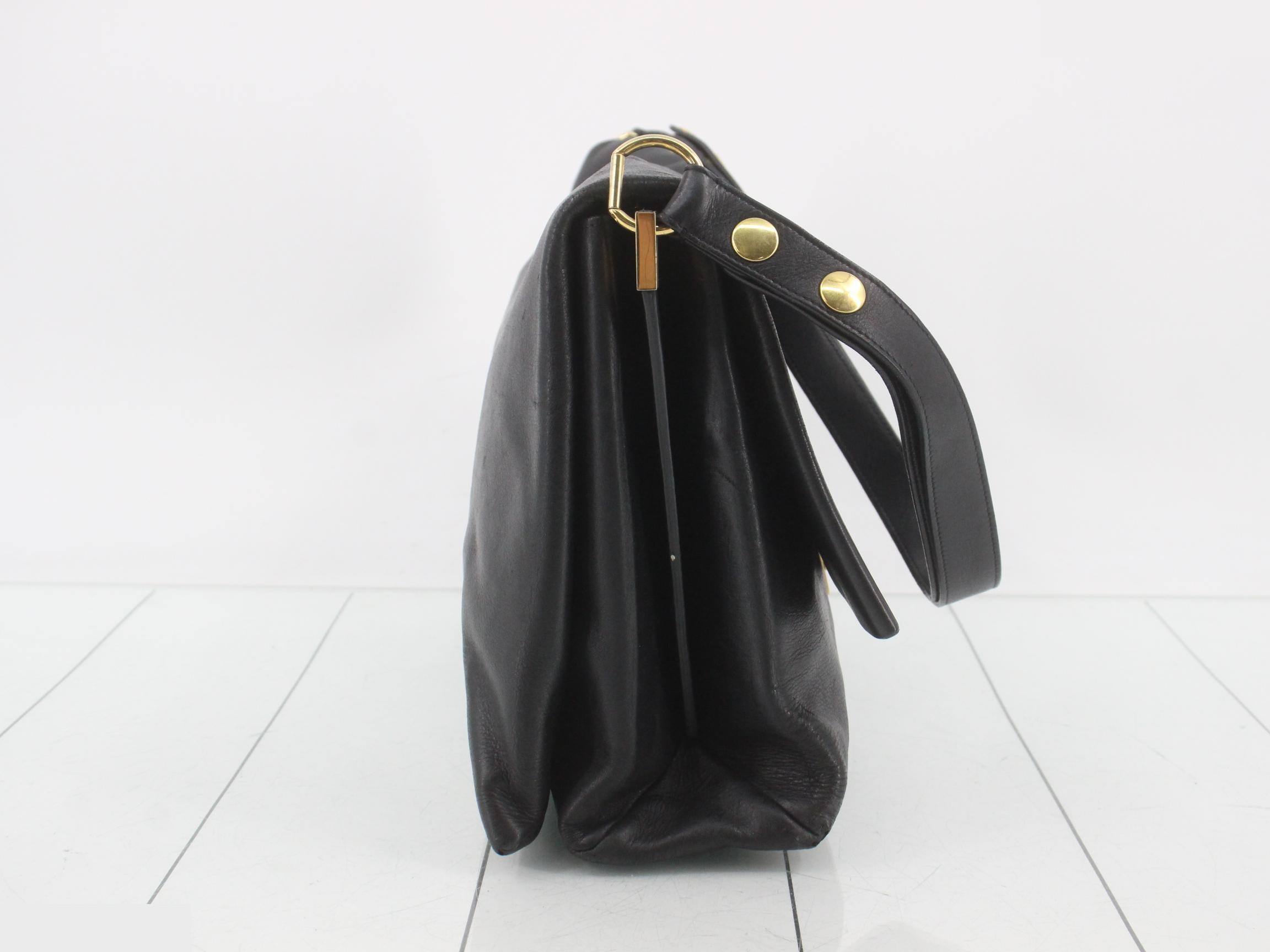 Leather braided shoulder bag — view 4