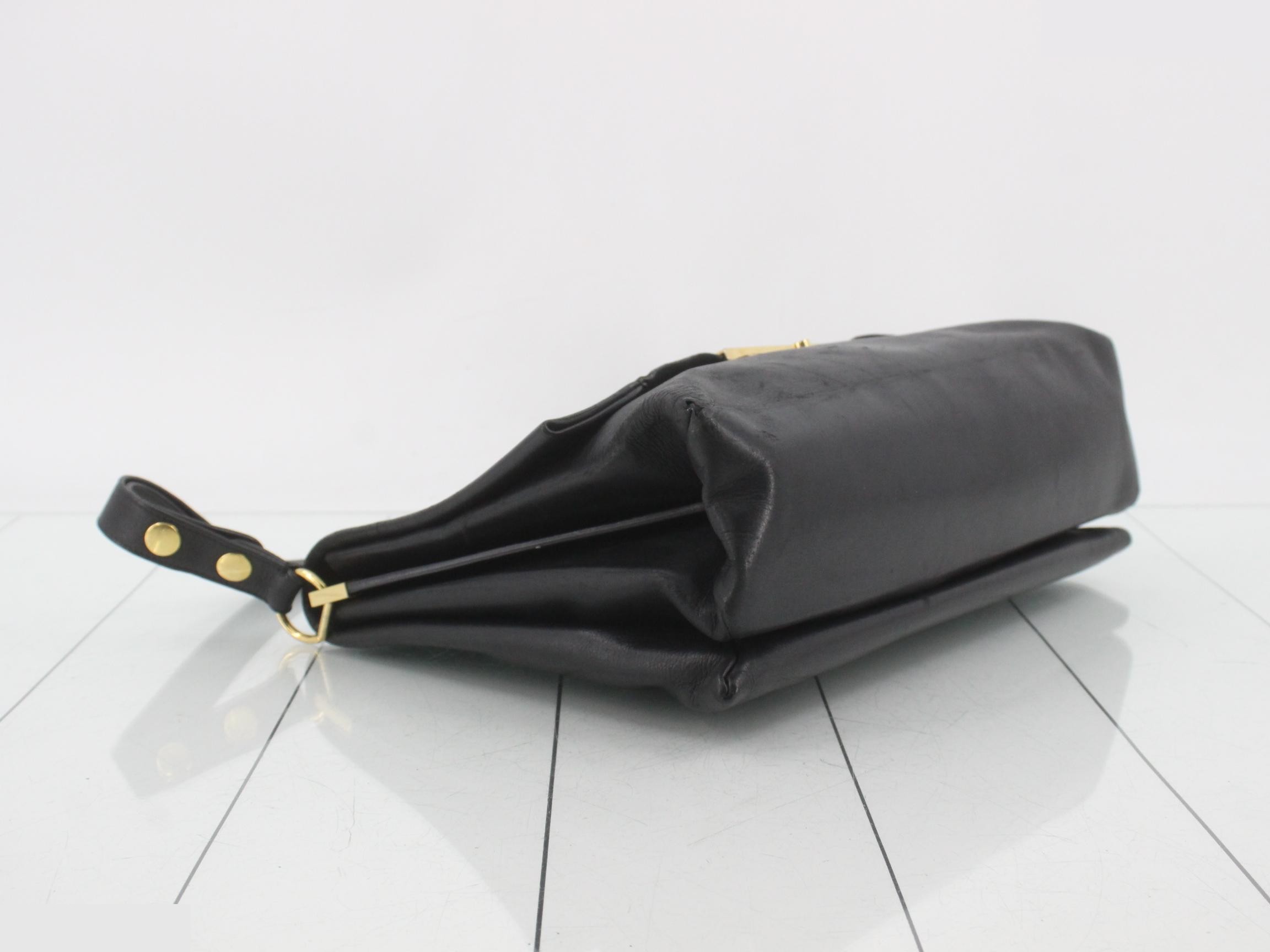 Leather braided shoulder bag — view 5