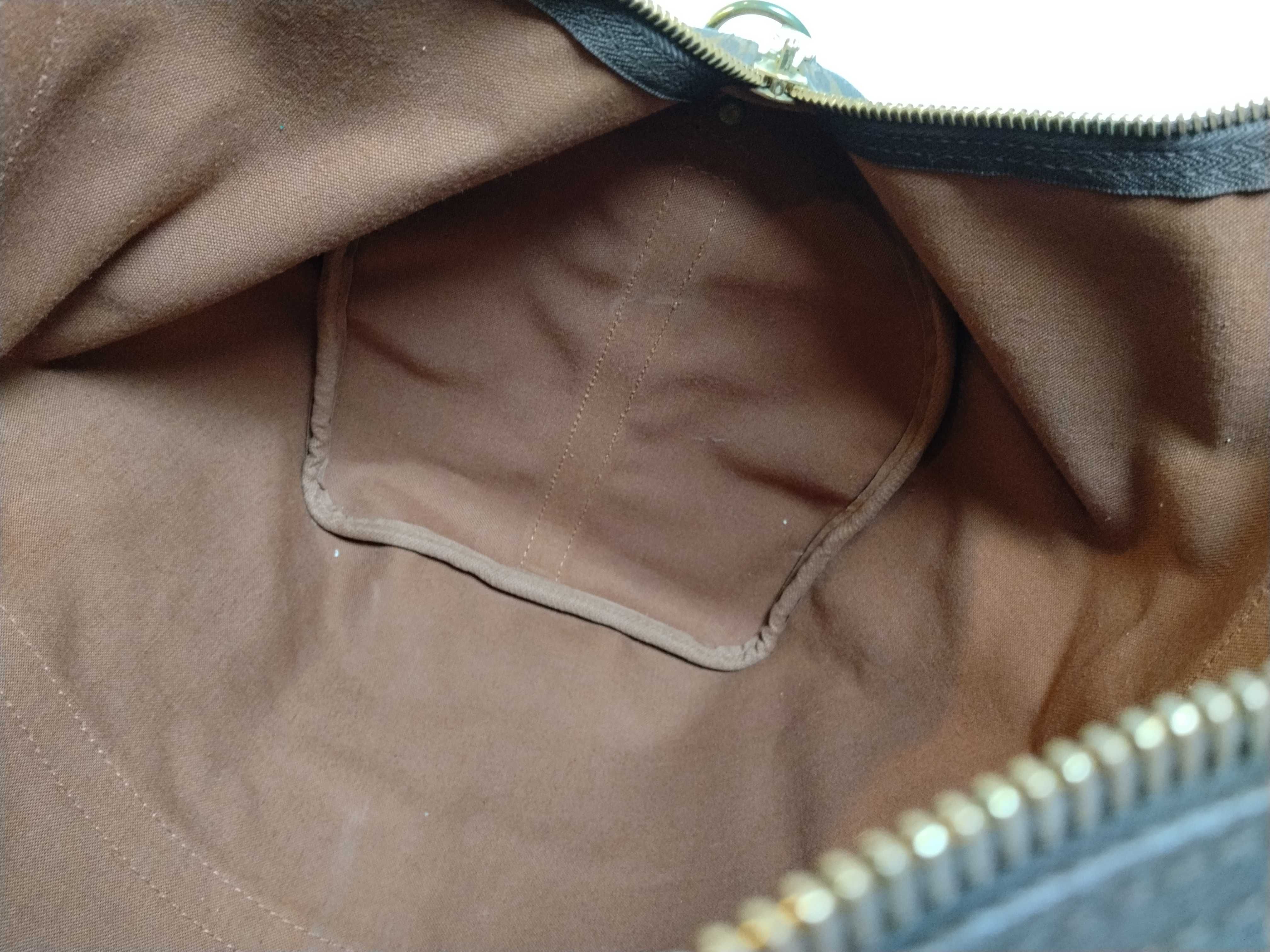 Monogram Vuitton Keepall Bandoulière Boston Bag with ST — view 12