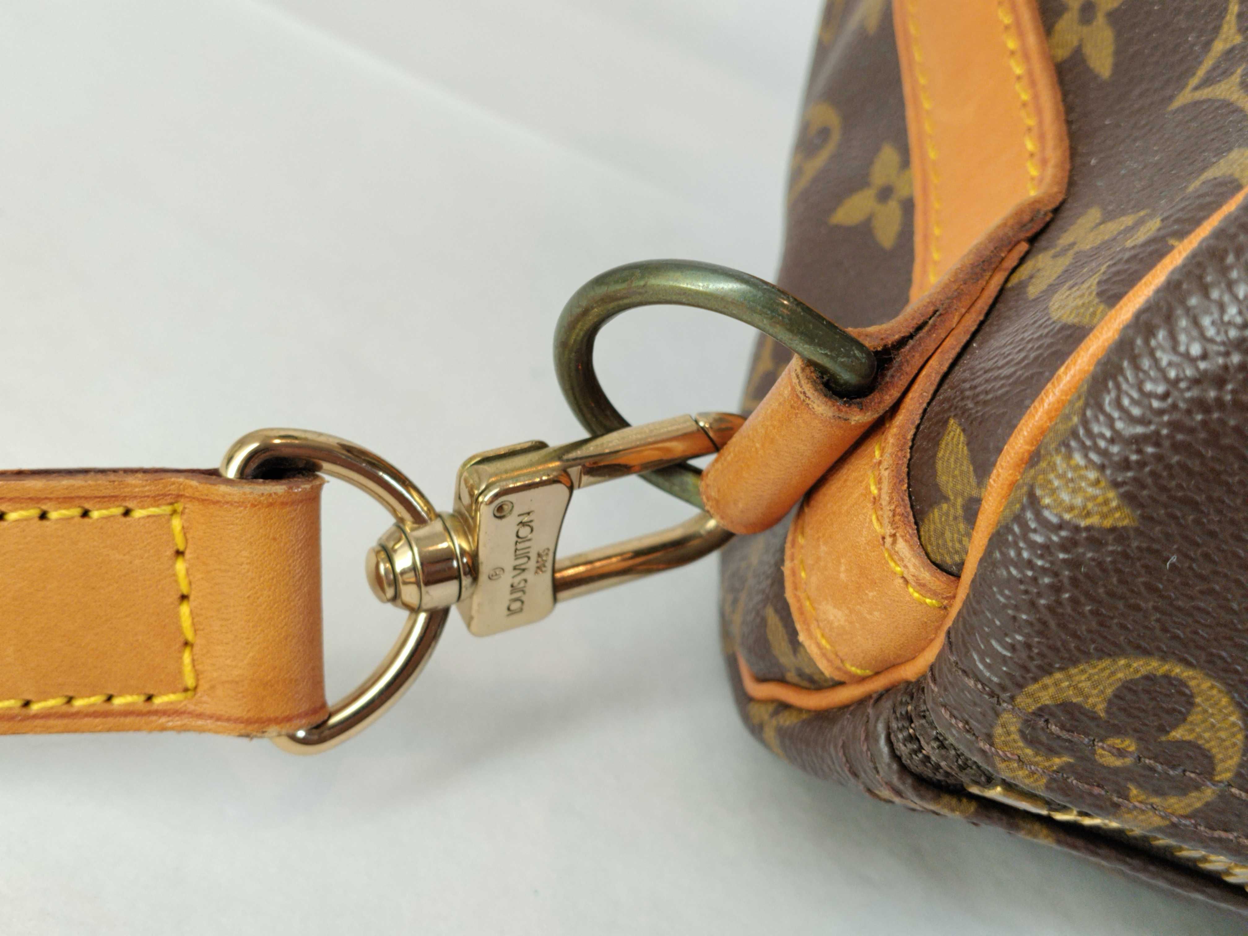 Monogram Vuitton Keepall Bandoulière Boston Bag with ST — view 7
