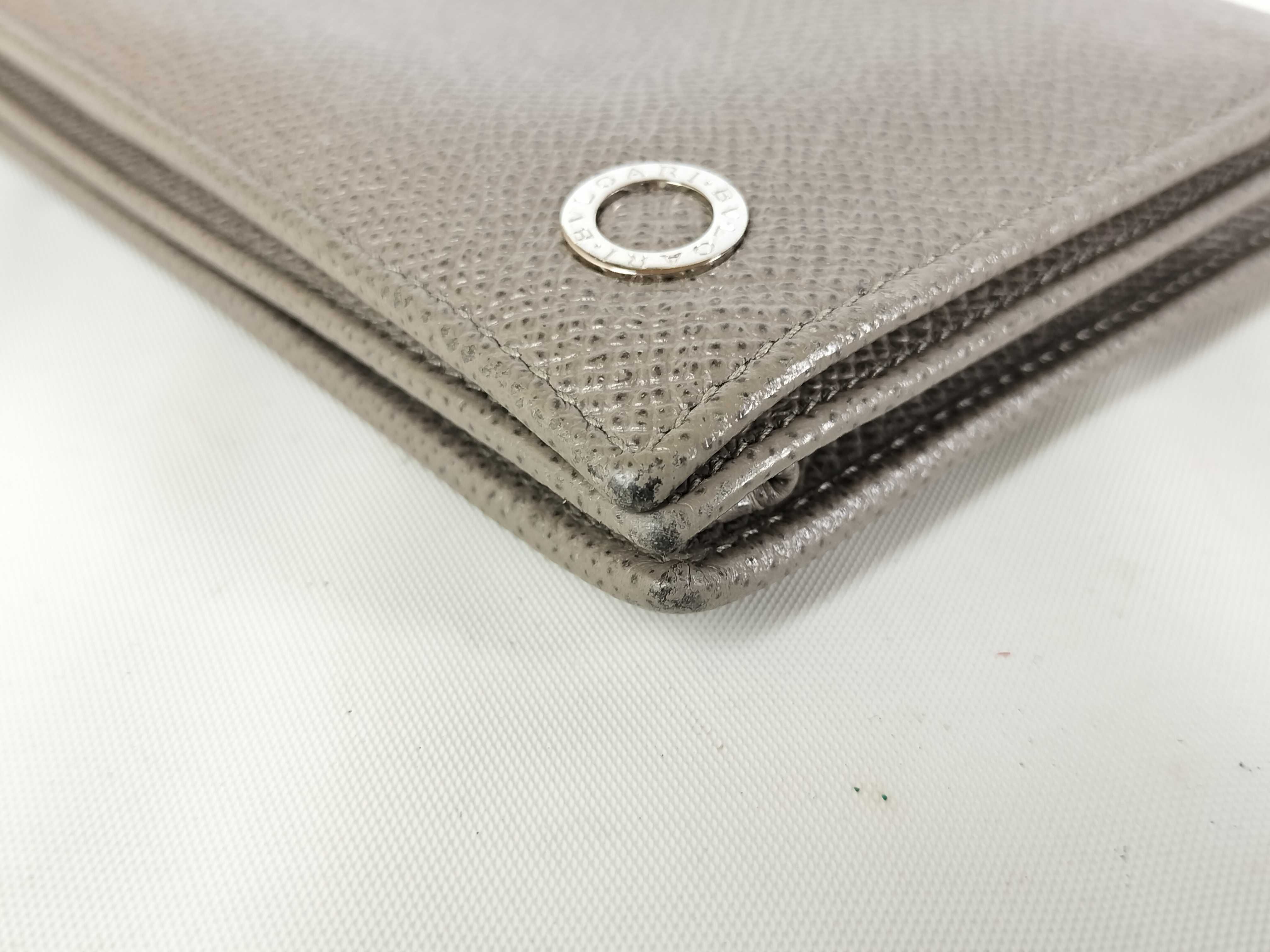B.zero/Gray Long Wallet — view 2