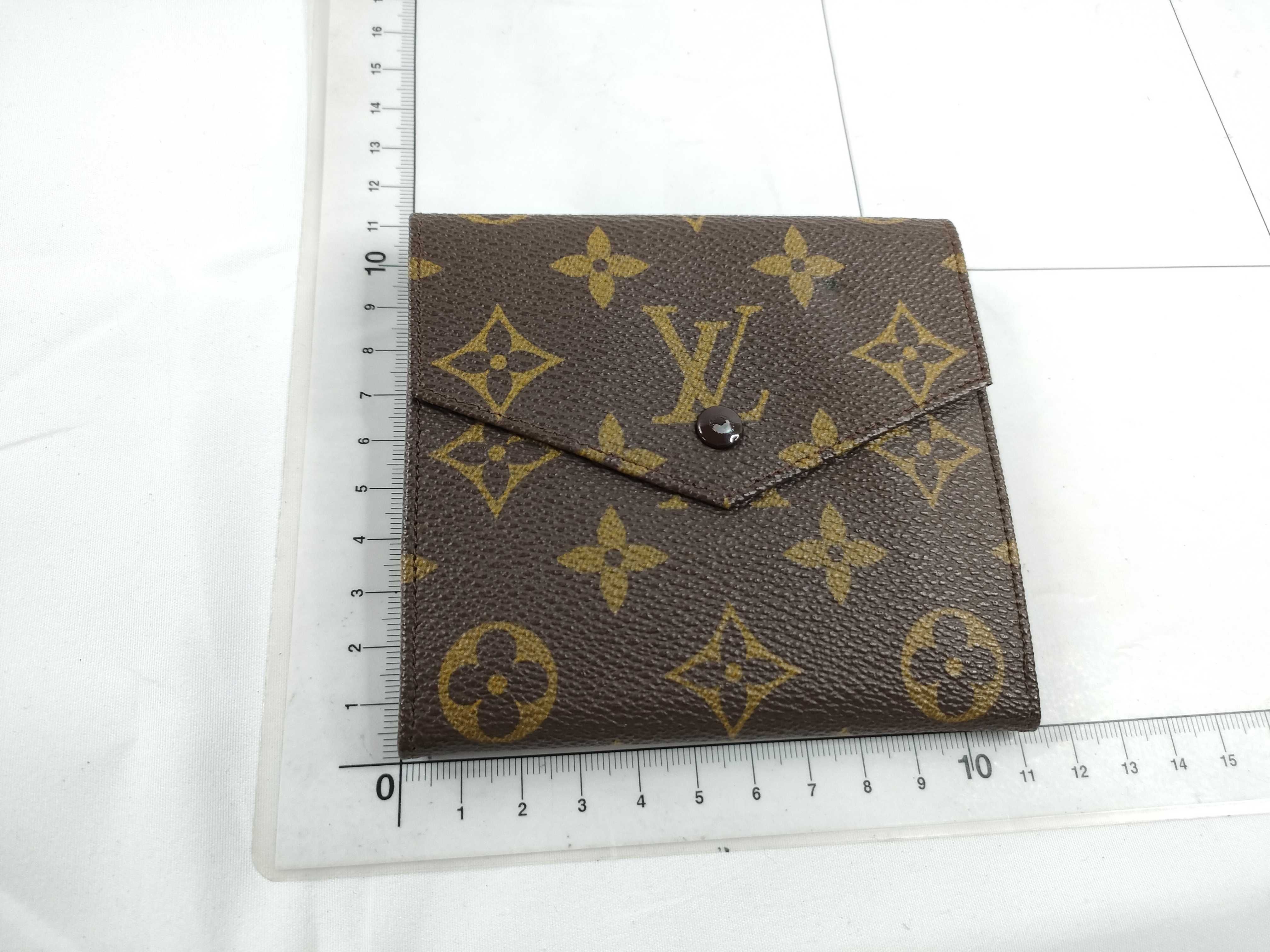 Monogram Louis Vuitton Monogram Portemonnaie Billet Card Holder Wallet — view 2