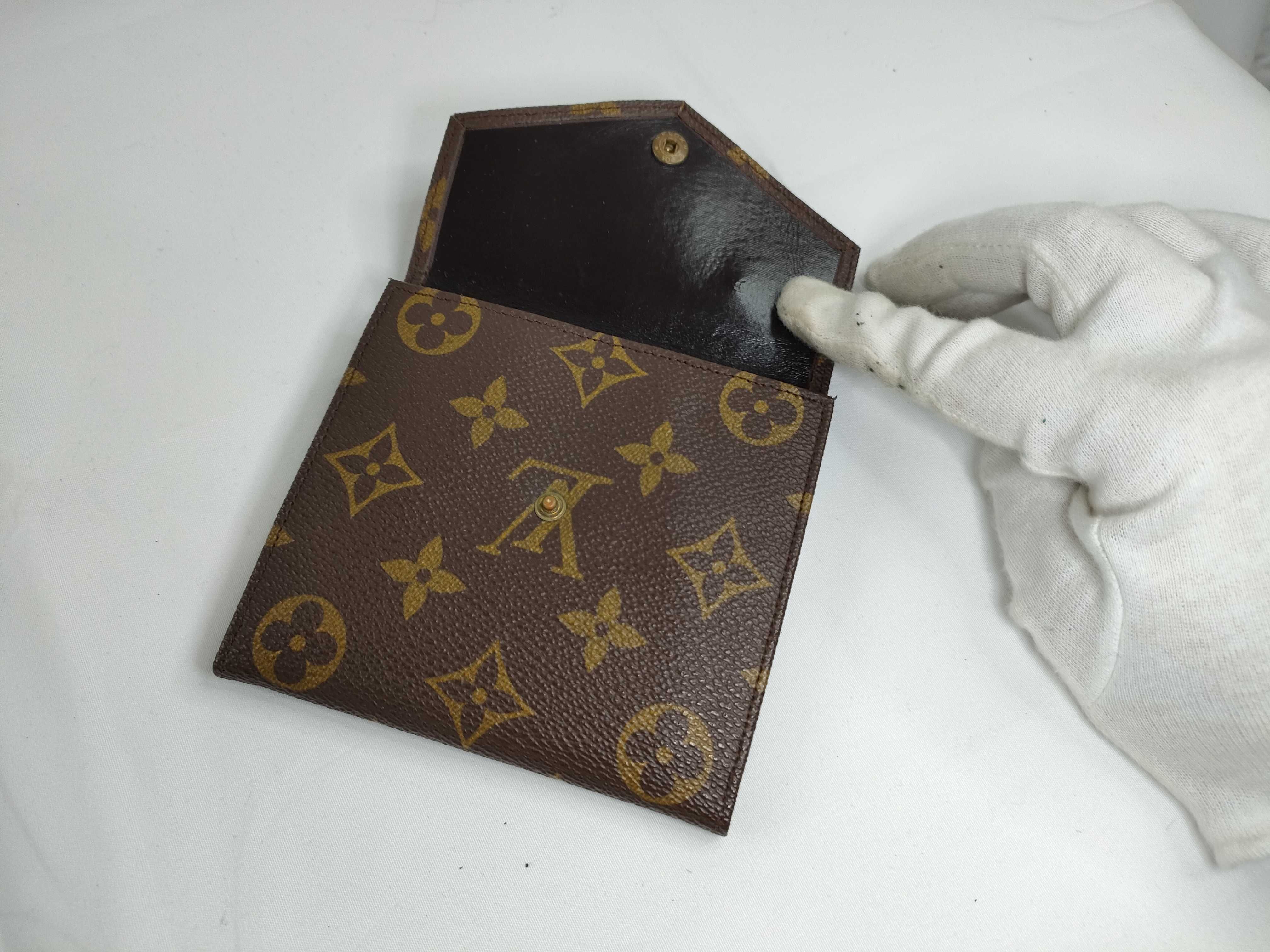 Monogram Louis Vuitton Monogram Portemonnaie Billet Card Holder Wallet — view 12