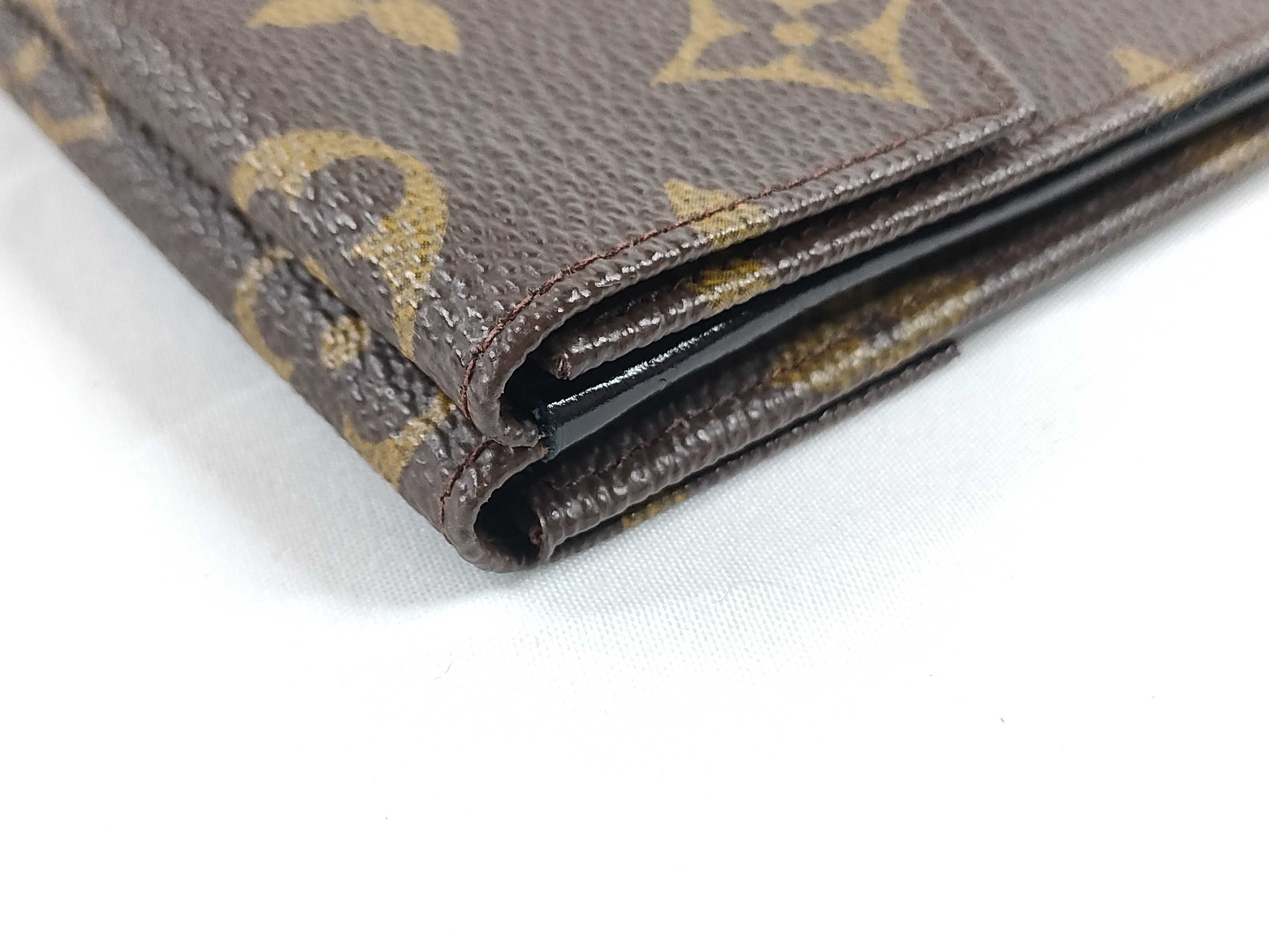 Monogram Louis Vuitton Monogram Portemonnaie Billet Card Holder Wallet — view 3