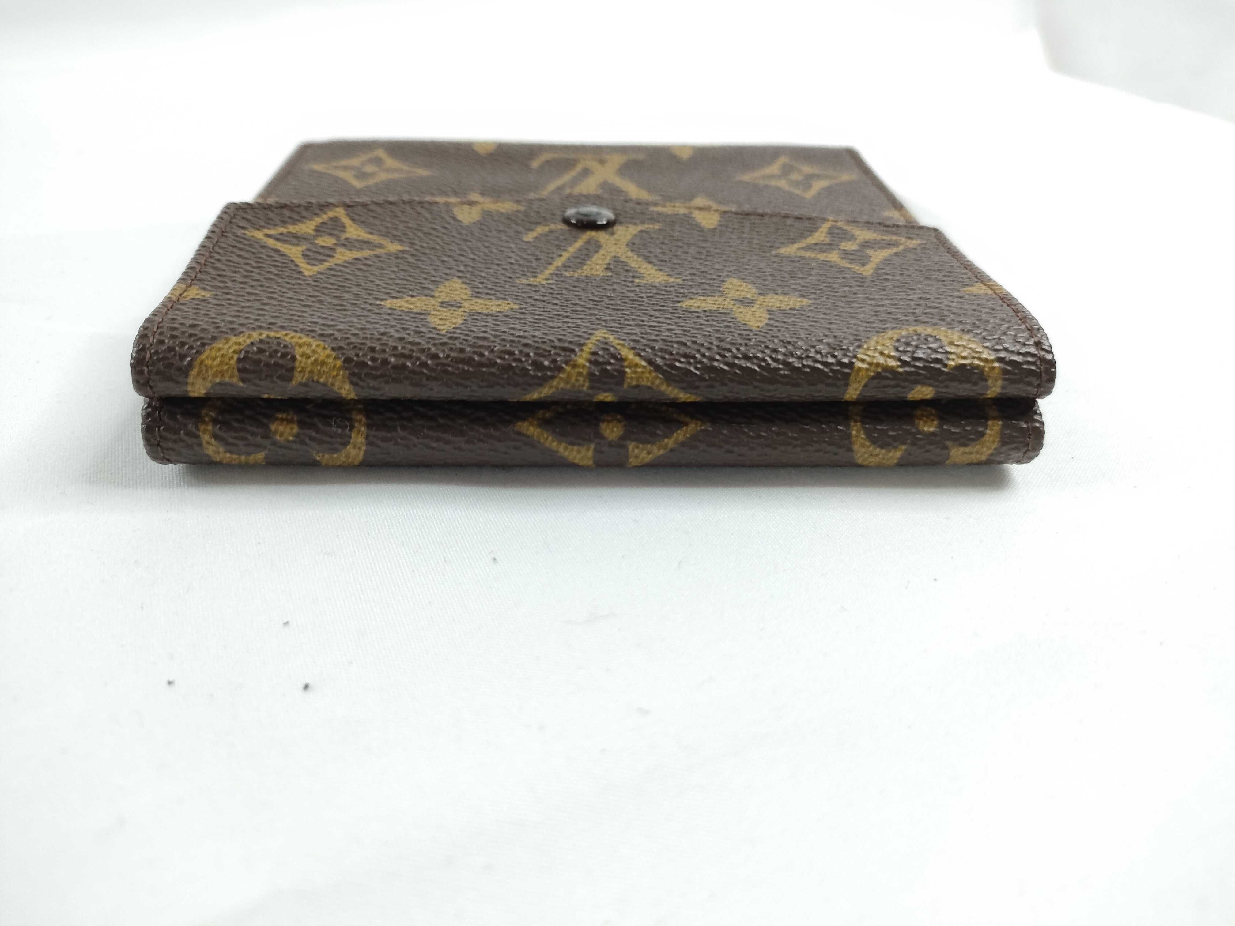 Monogram Louis Vuitton Monogram Portemonnaie Billet Card Holder Wallet — view 6