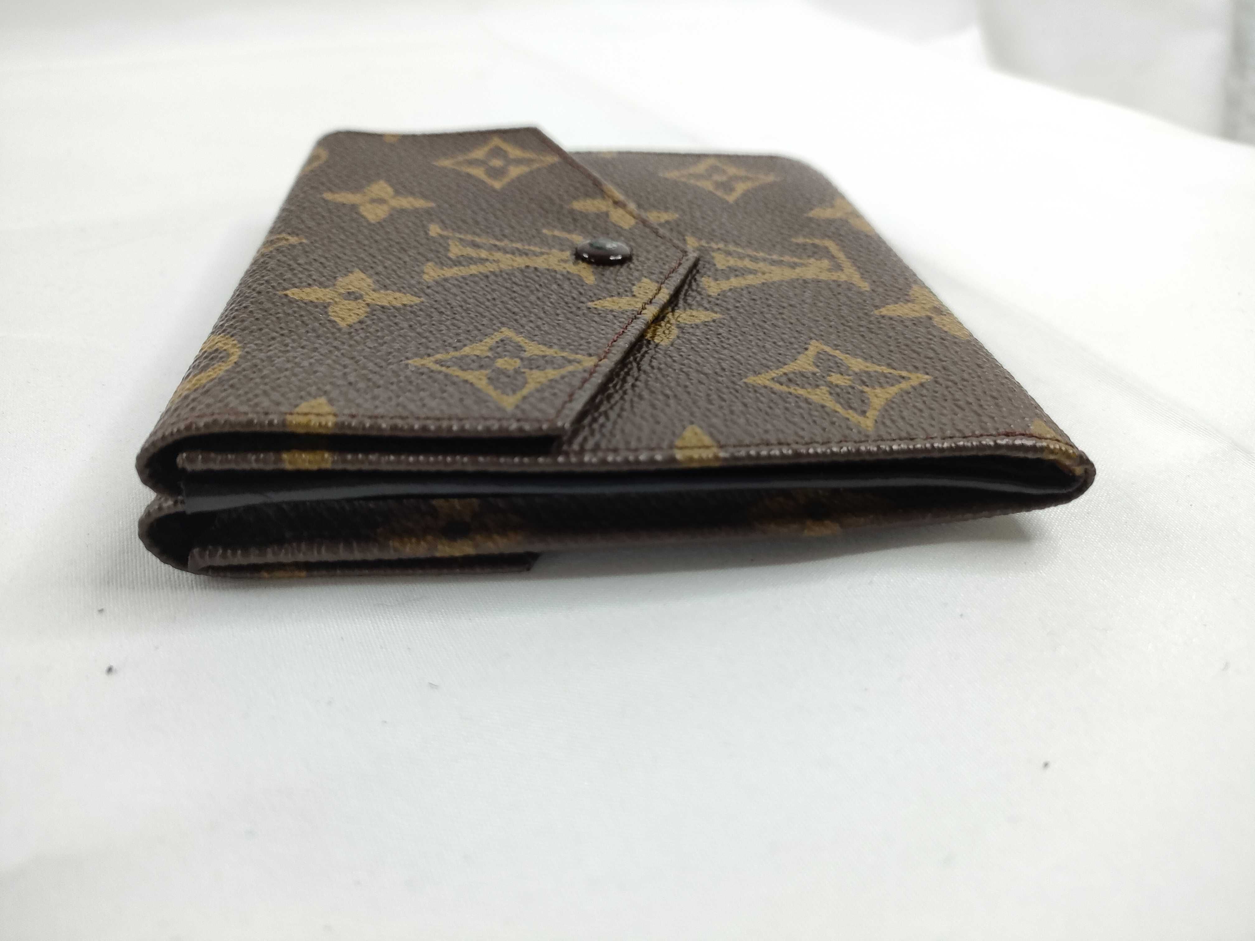Monogram Louis Vuitton Monogram Portemonnaie Billet Card Holder Wallet — view 7